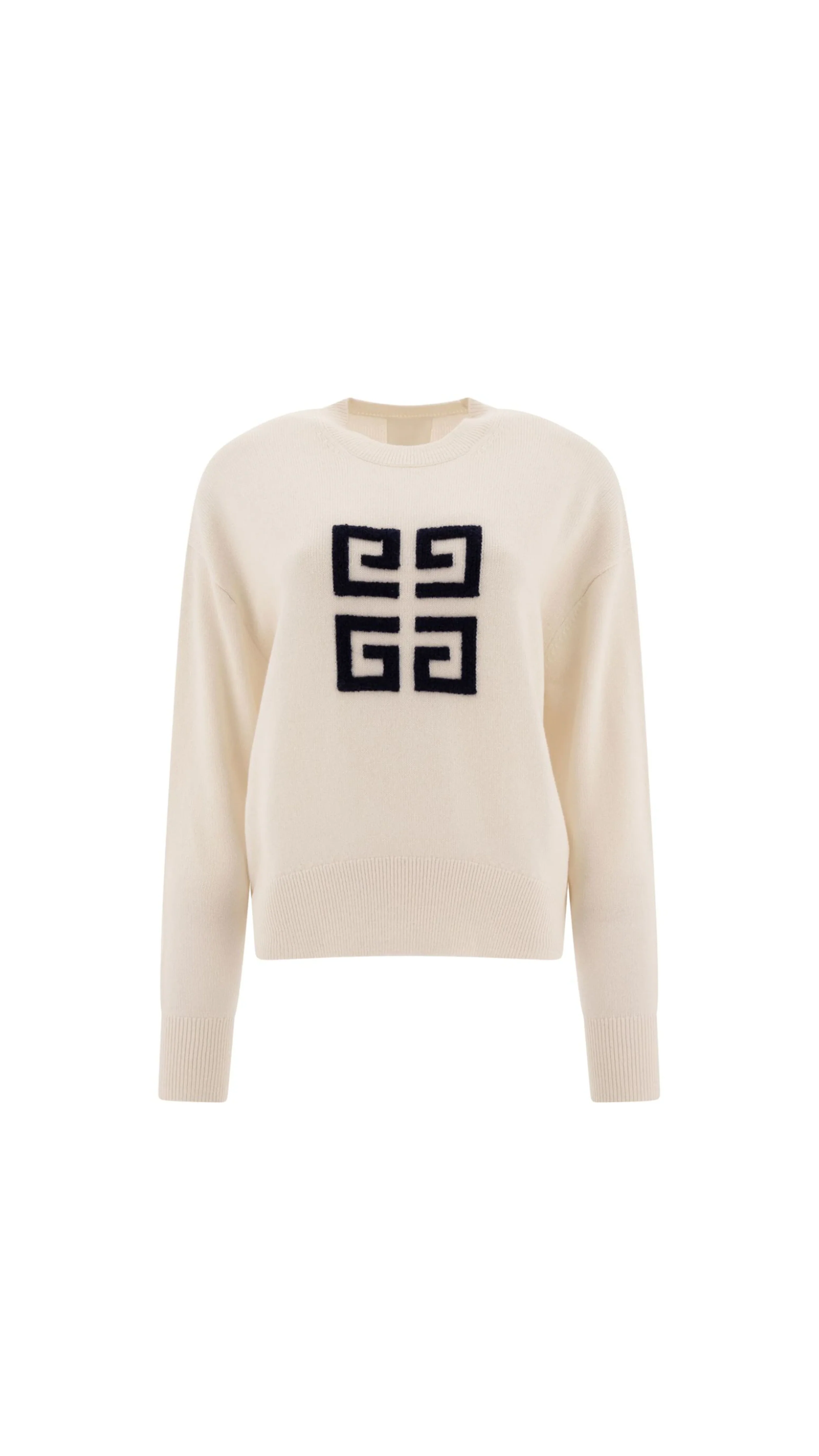 "4g" Cashmere Sweater - Ivory