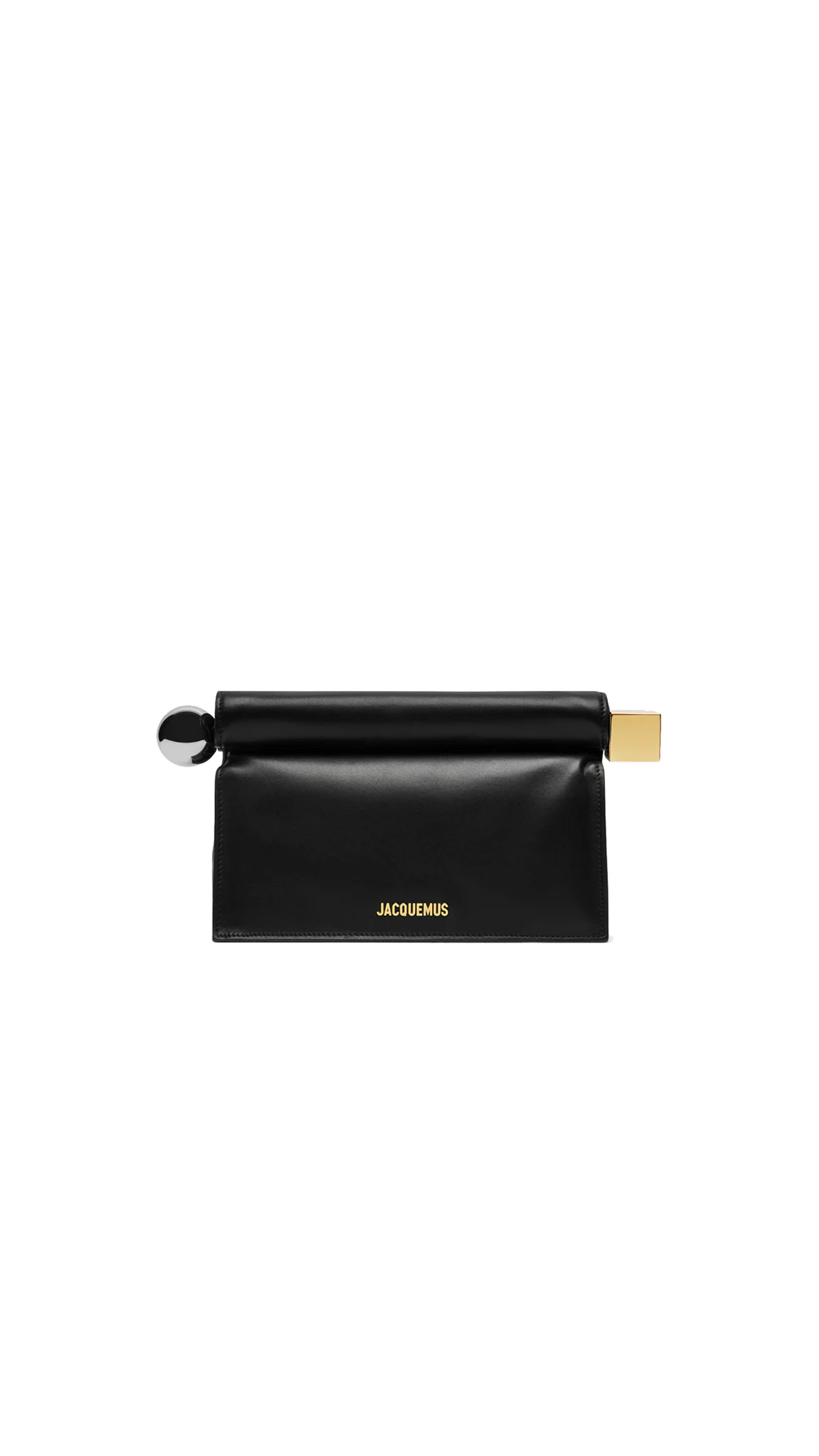 Le Rond Carré Clutch - Black