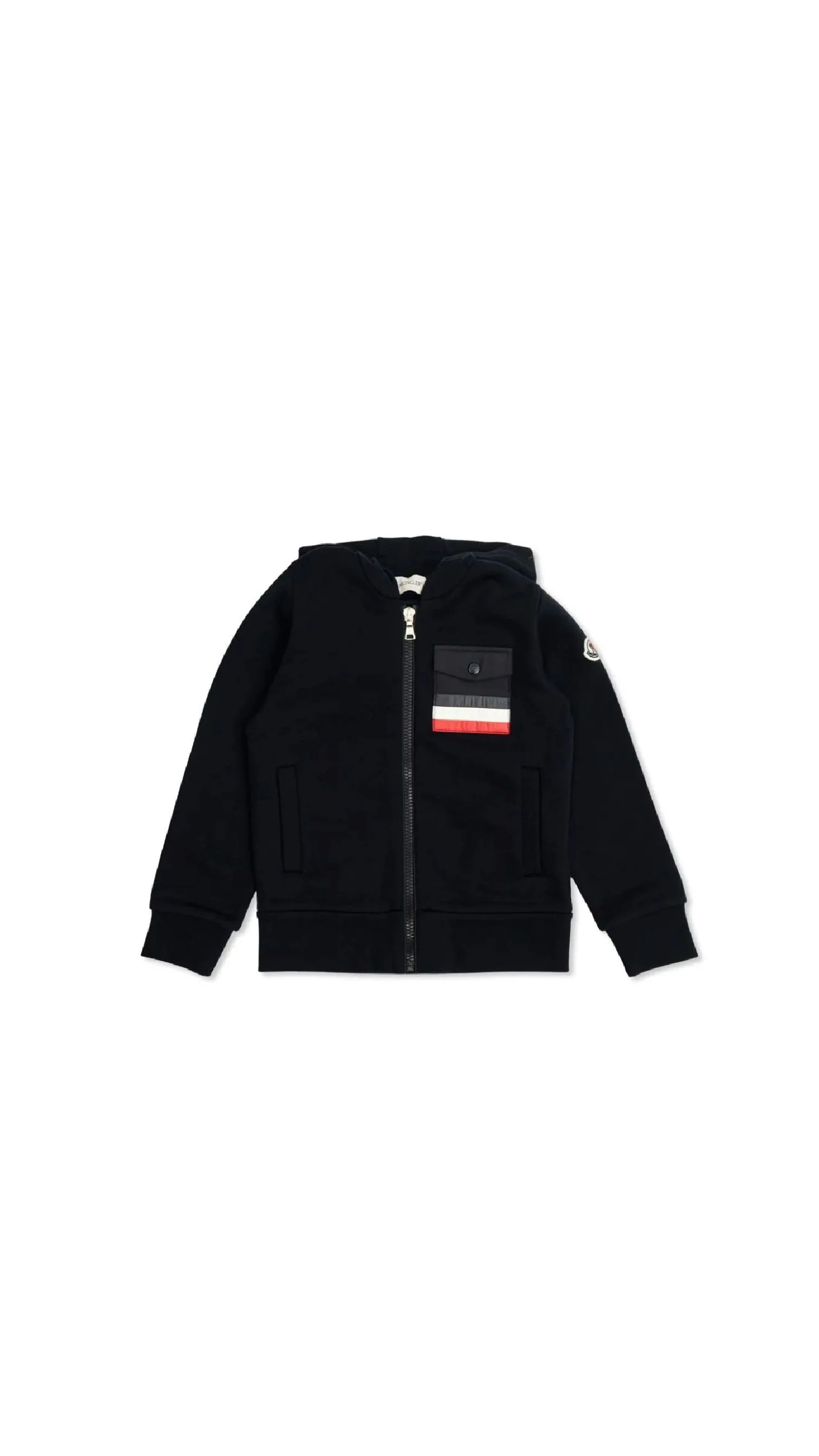 Zip Up Cardigan - Black