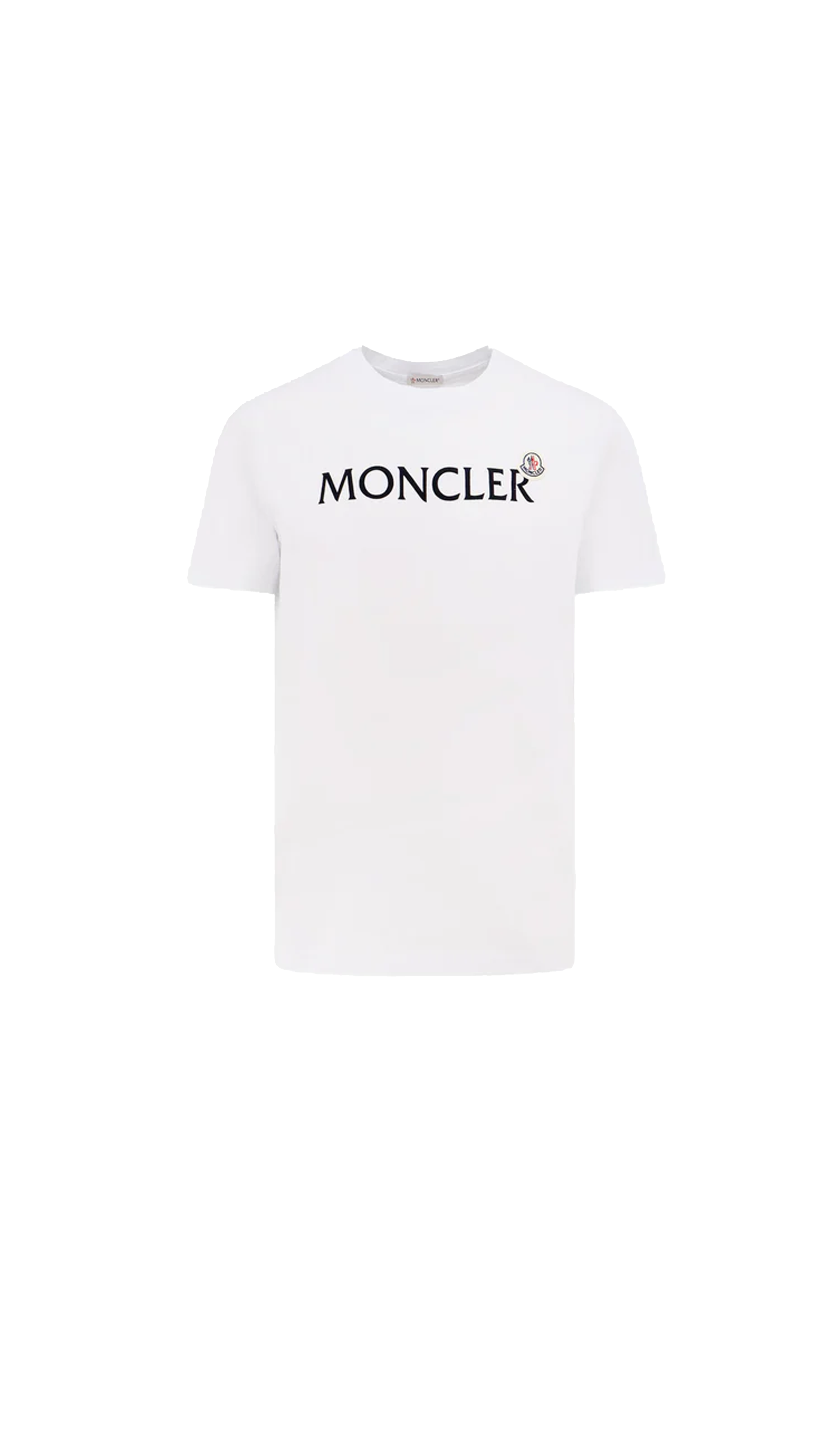 Flocked Logo T-shirt - White