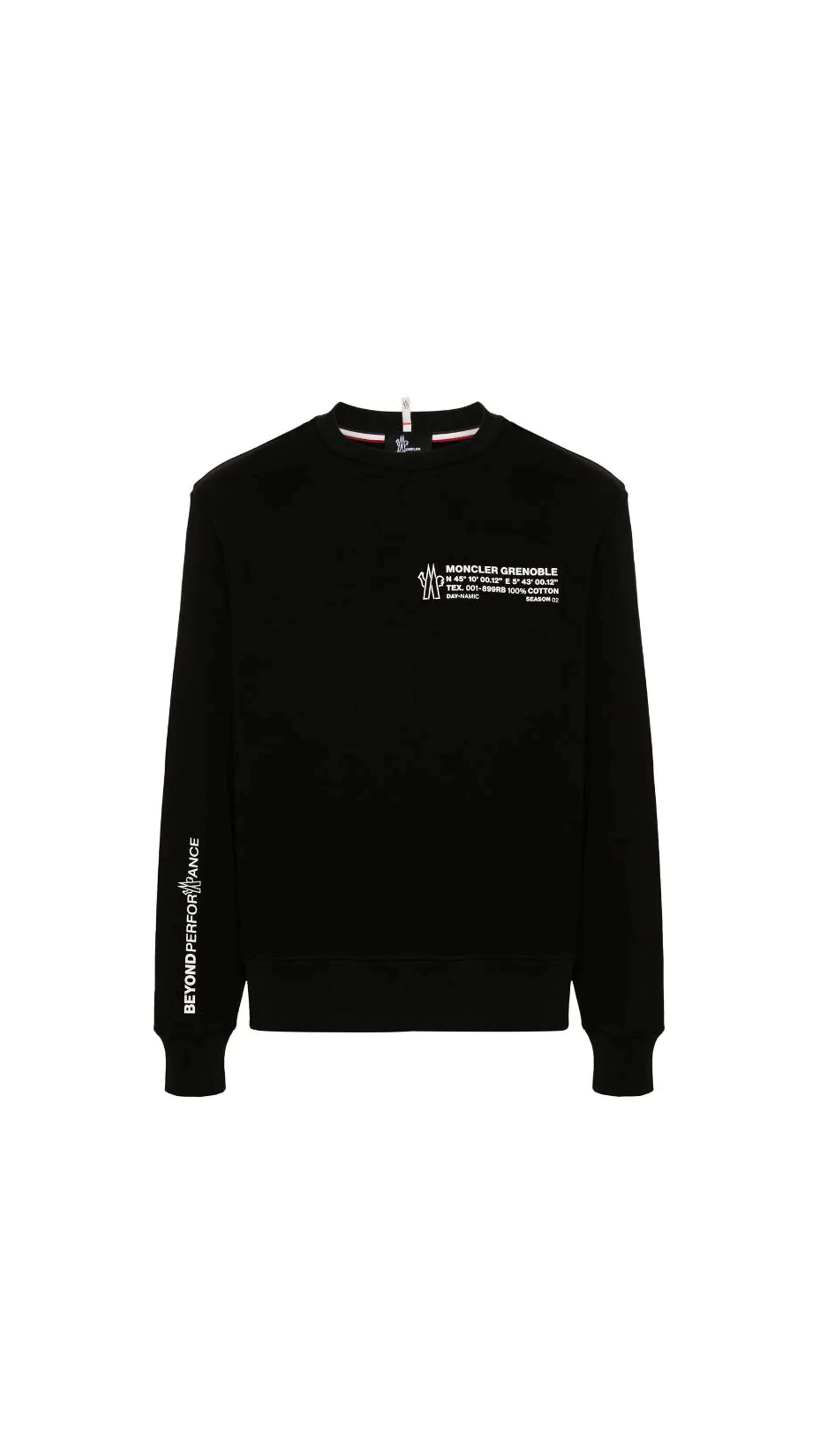 Moncler Grenoble Logo-print Sweatshirt  - Black