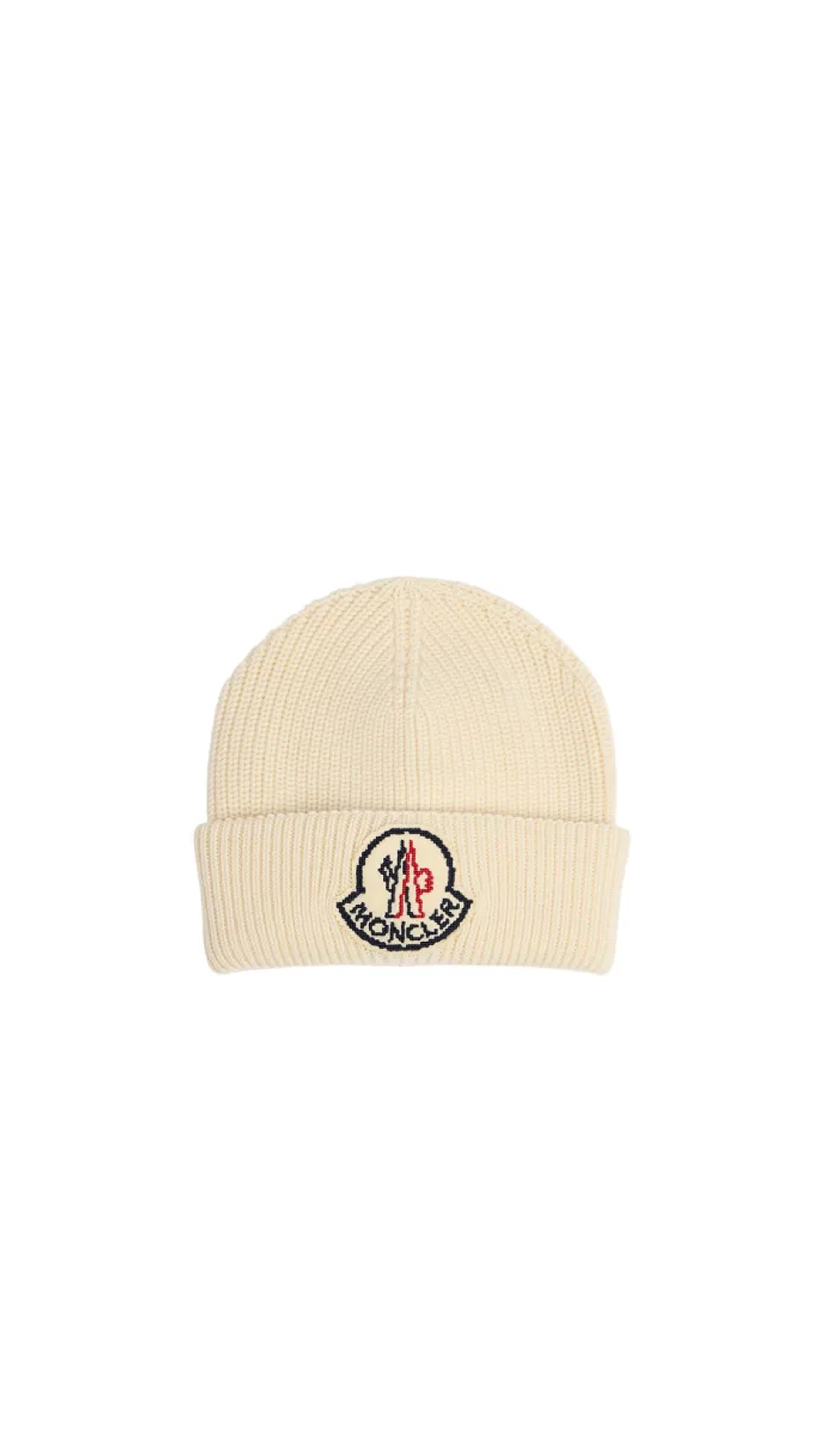 Wool Beanie - Ivory