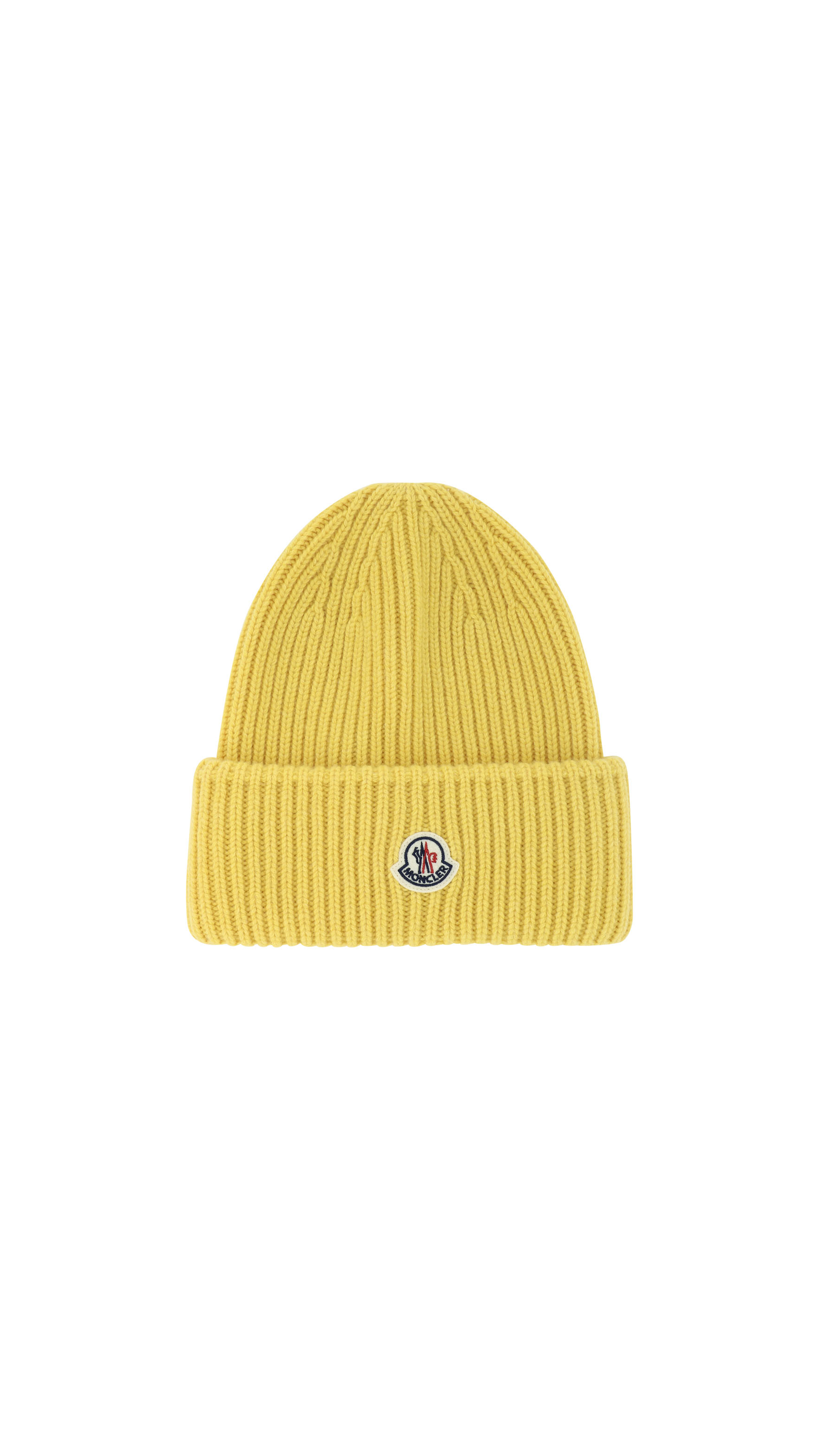 Wool Cashmere Beanie - Yellow