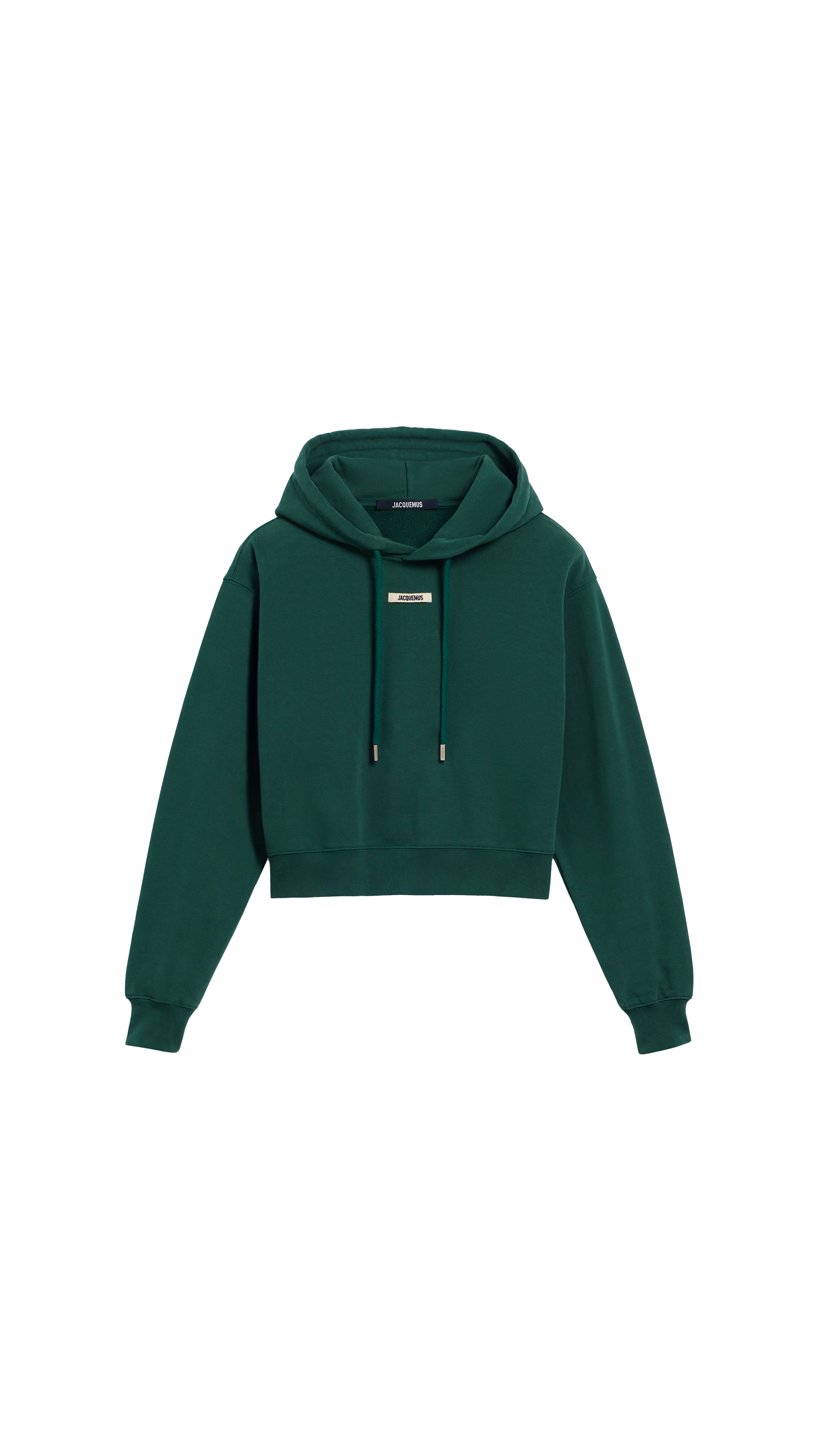 The Gros Grain Hoodie - Dark Green 2