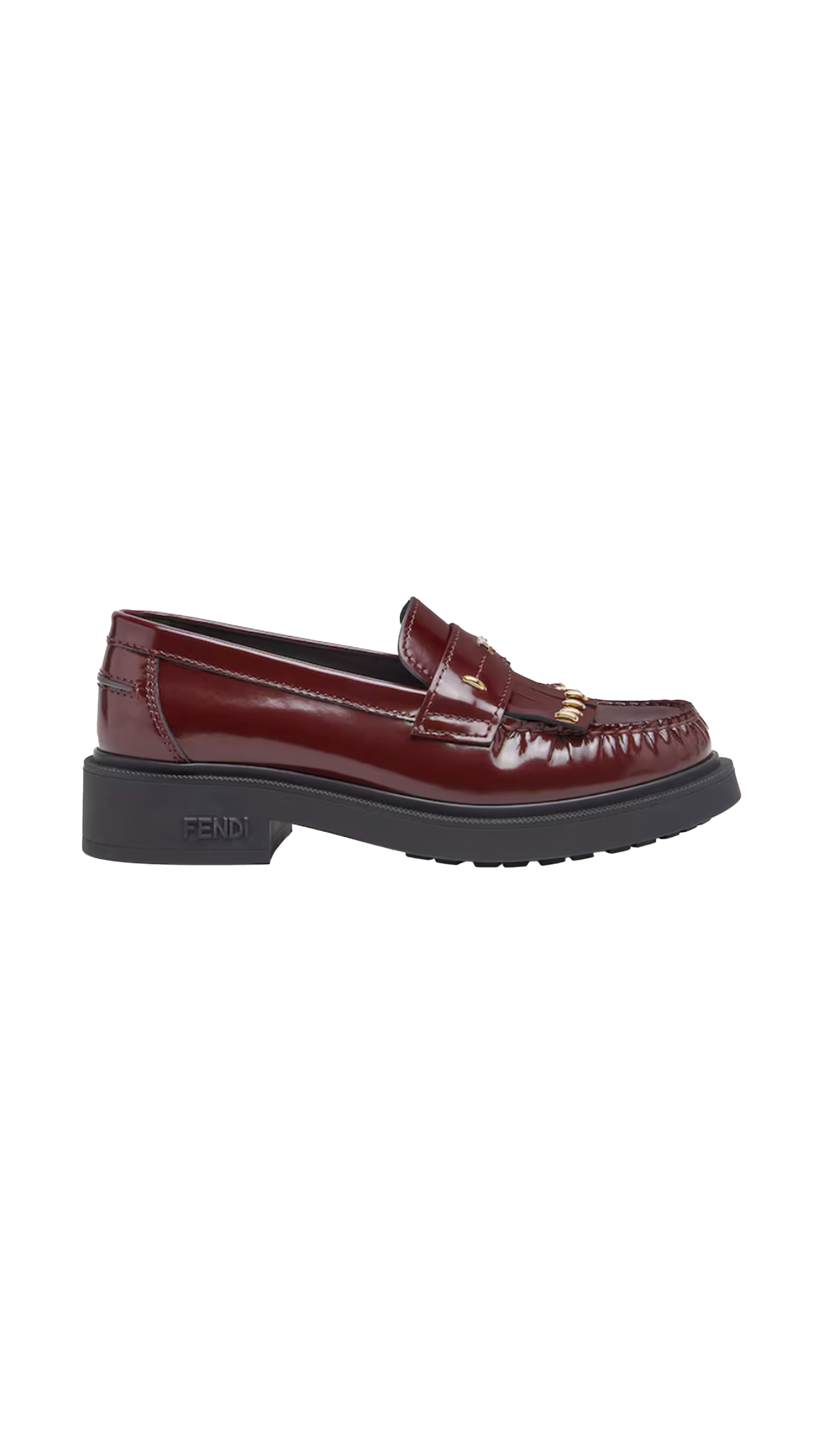 Fendi Filo Loafers - Brown