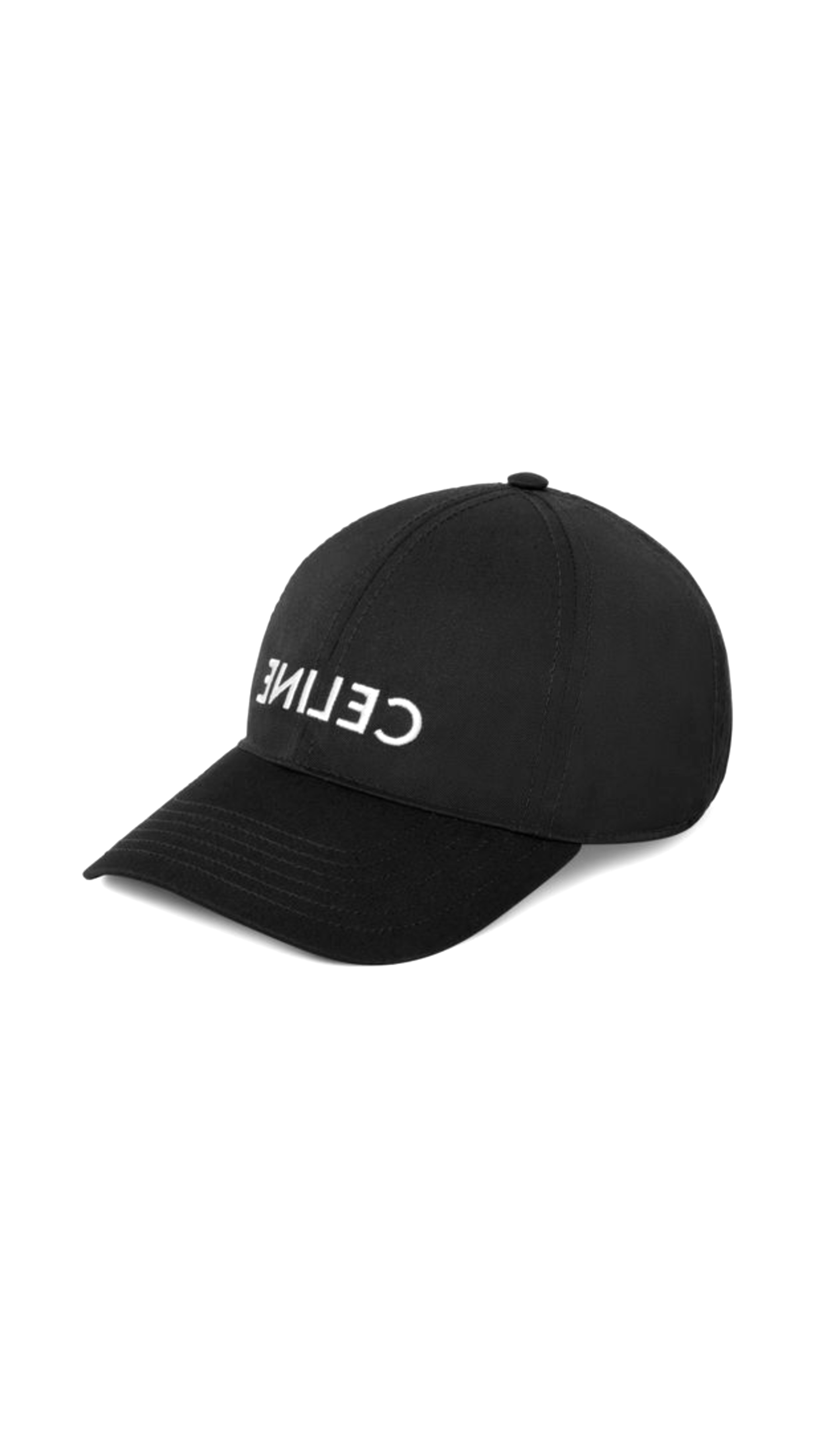 Celine Baseball Cap in Cotton - Black