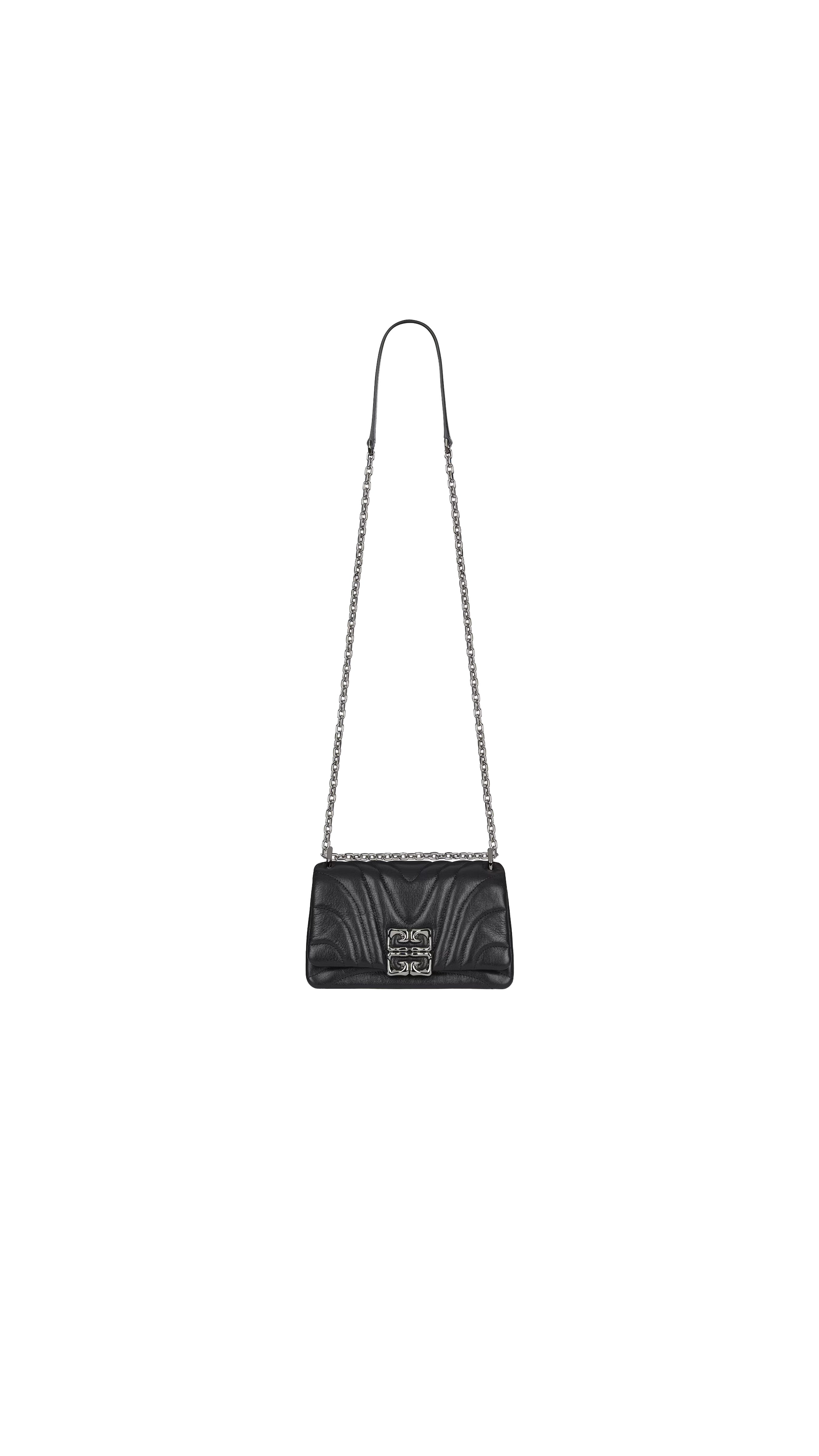 Small 4g Soft Bag In Quilted Leather - Black