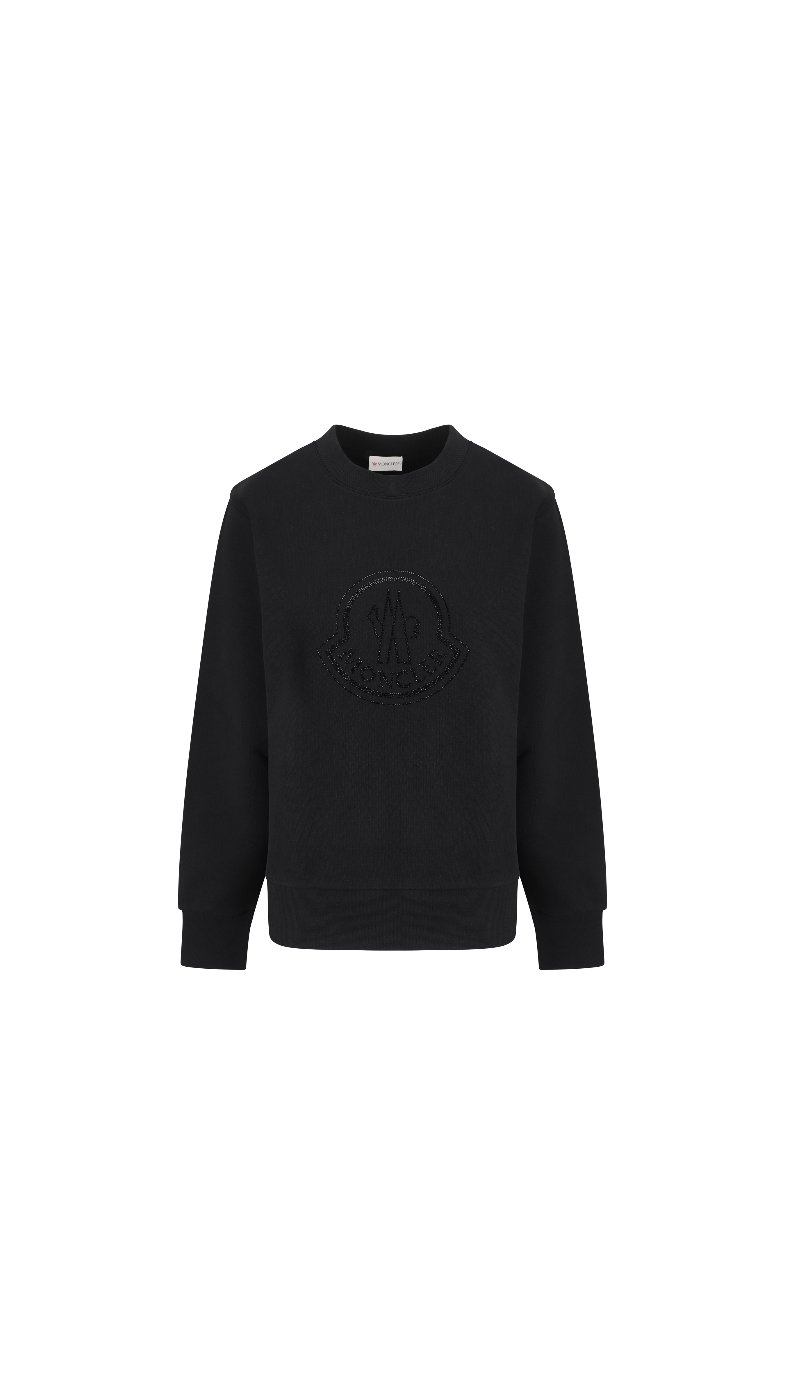 Crystal Logo Sweatshirt - Black