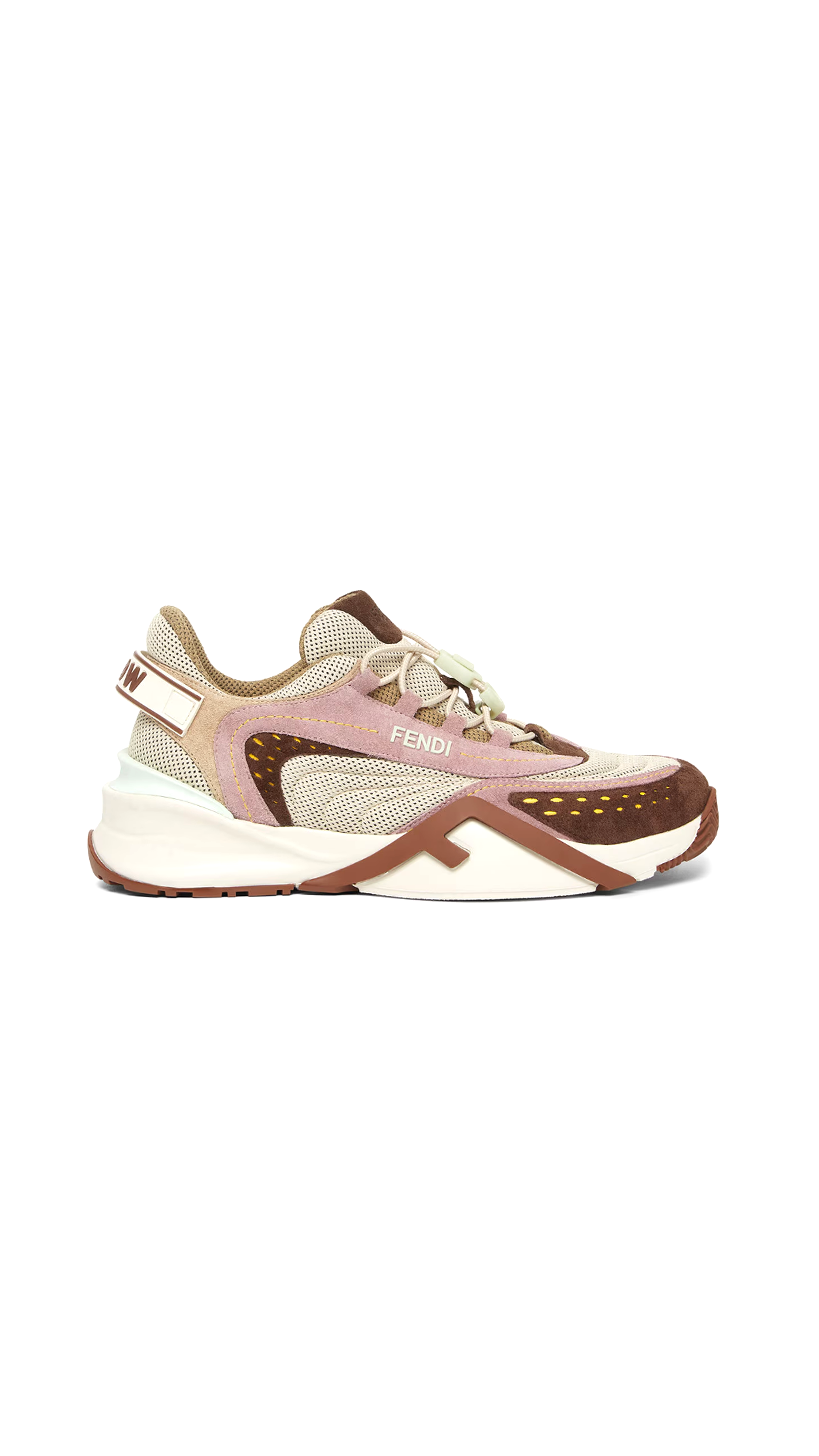 Fendi Flow Sneakers - Brown/Pink