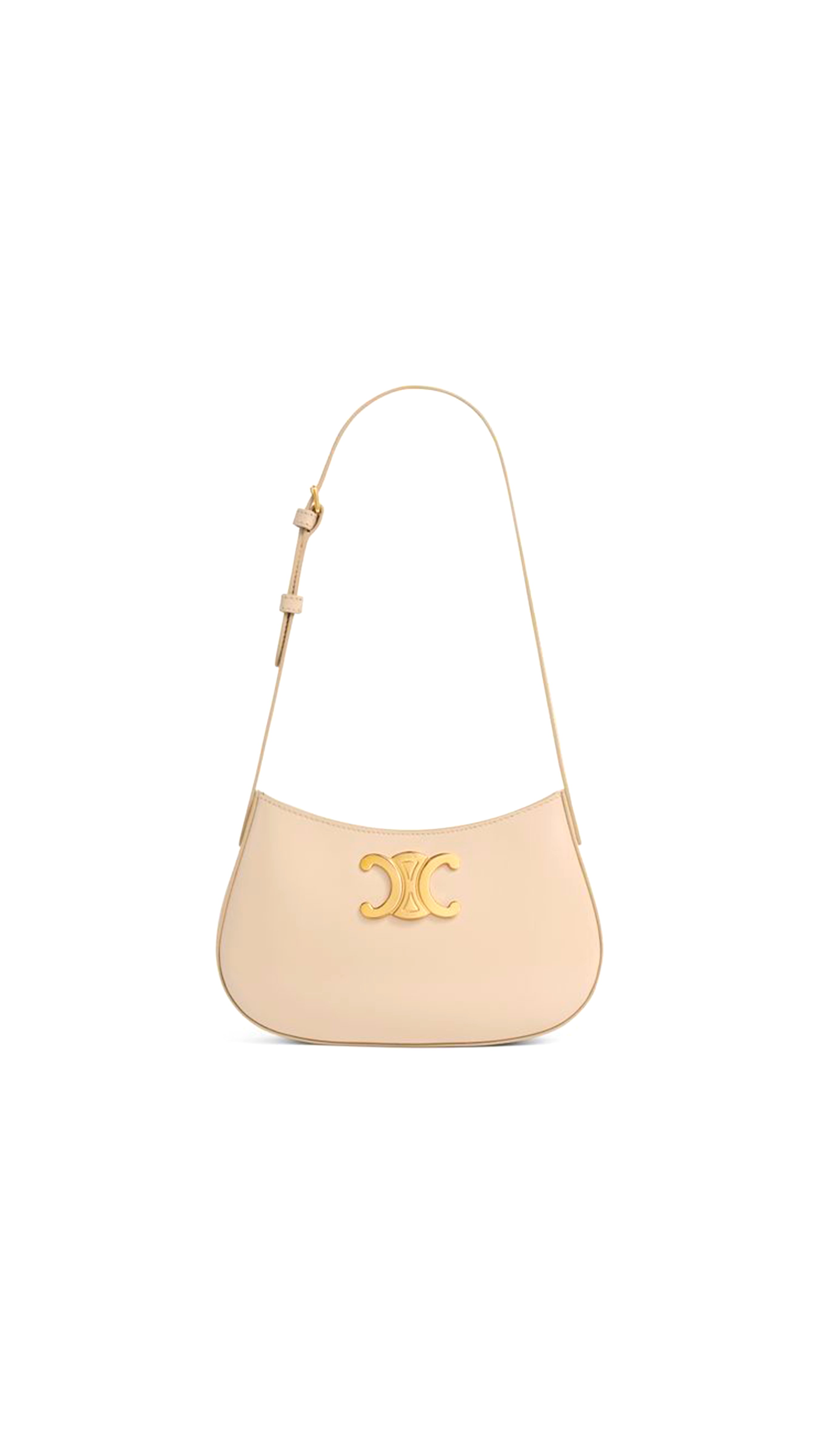 Medium Tilly Bag in Calfskin - Nude