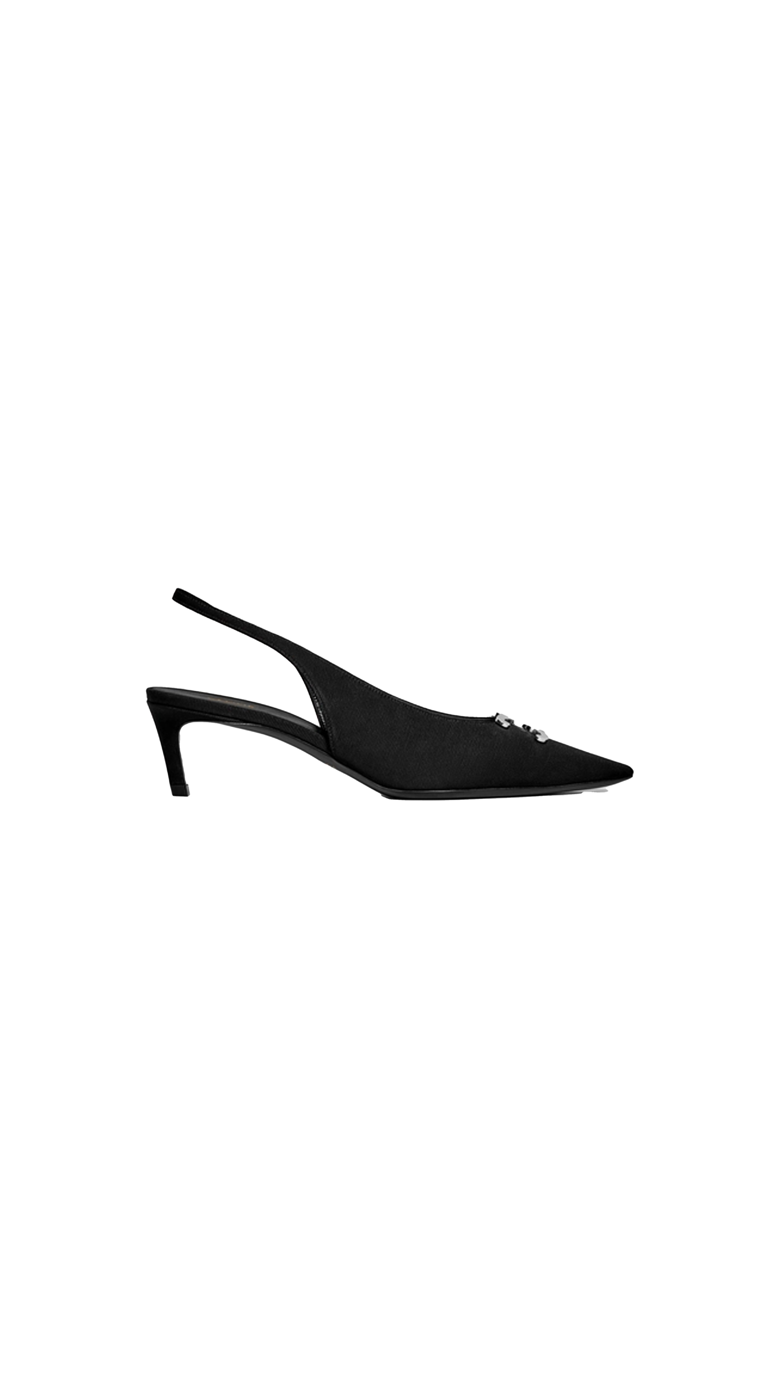 Alma Triomphe Slingback - Black