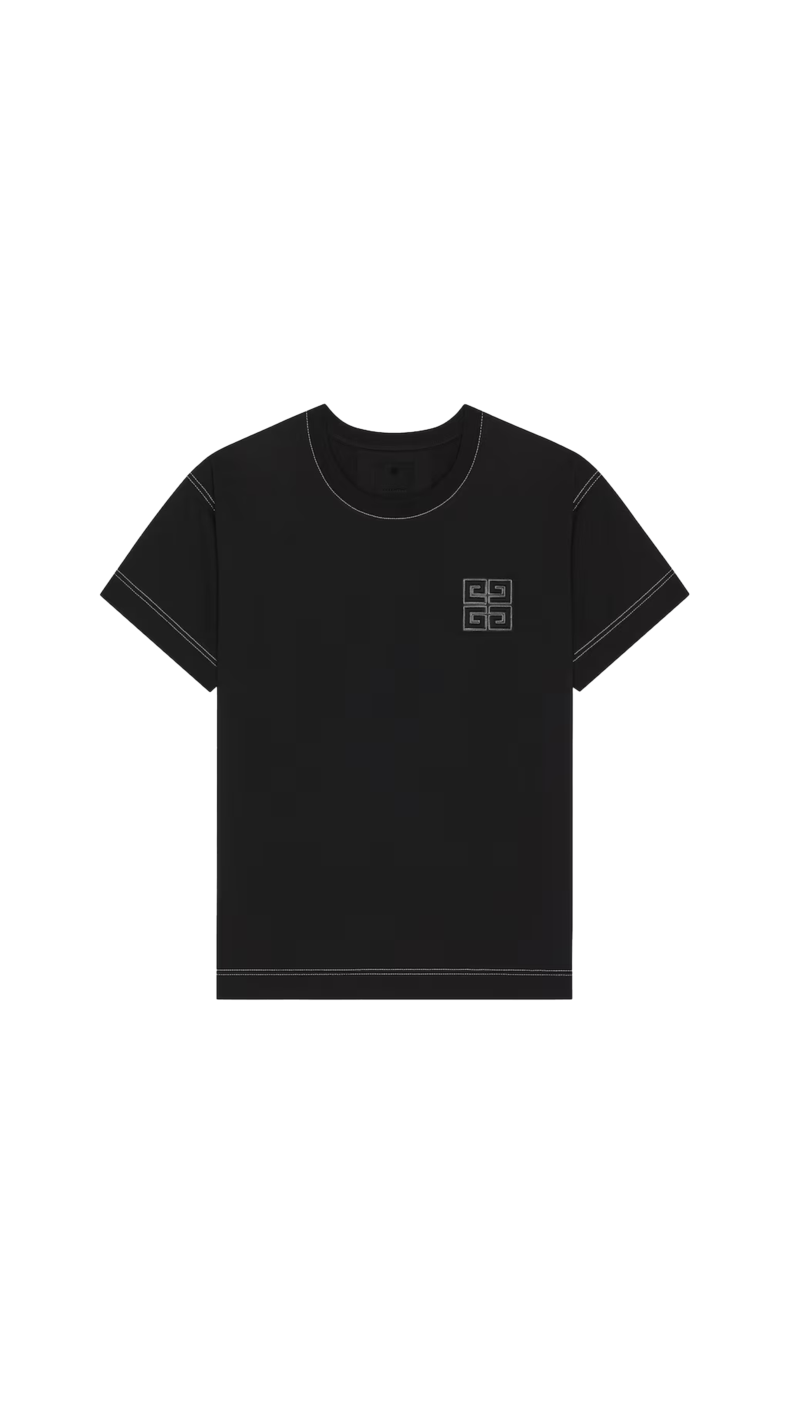 4g T-shirt In Cotton - Black