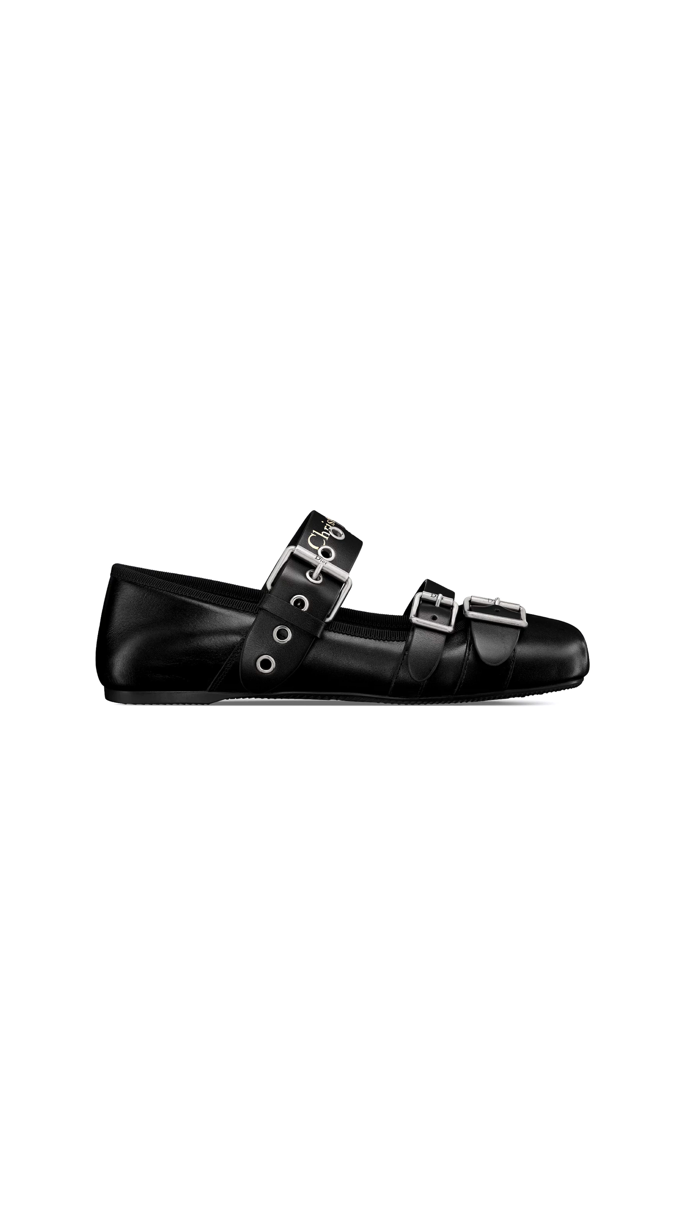 Dior Punk Ballet Flat - Black