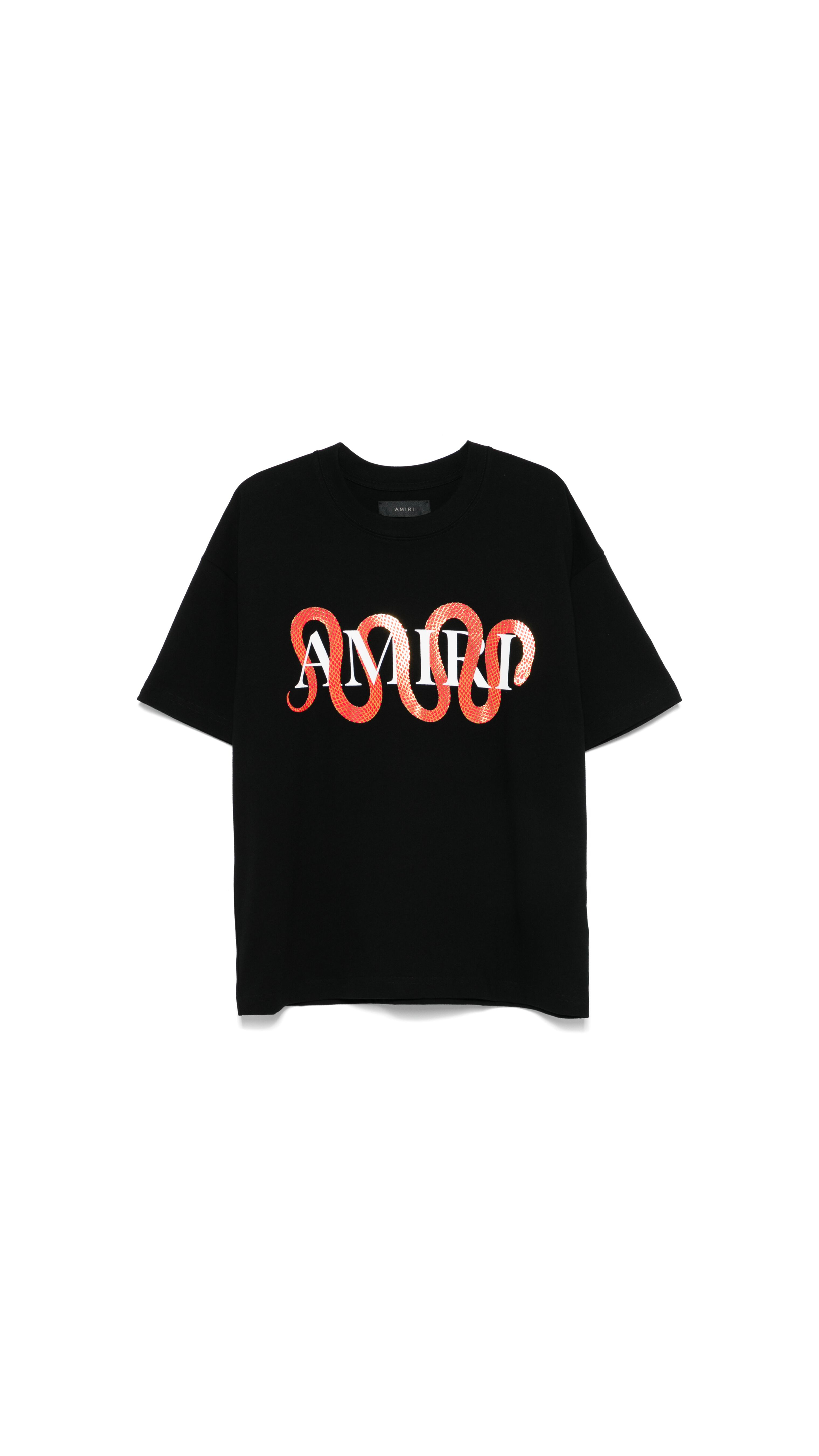 Amiri Snake Tee - Black