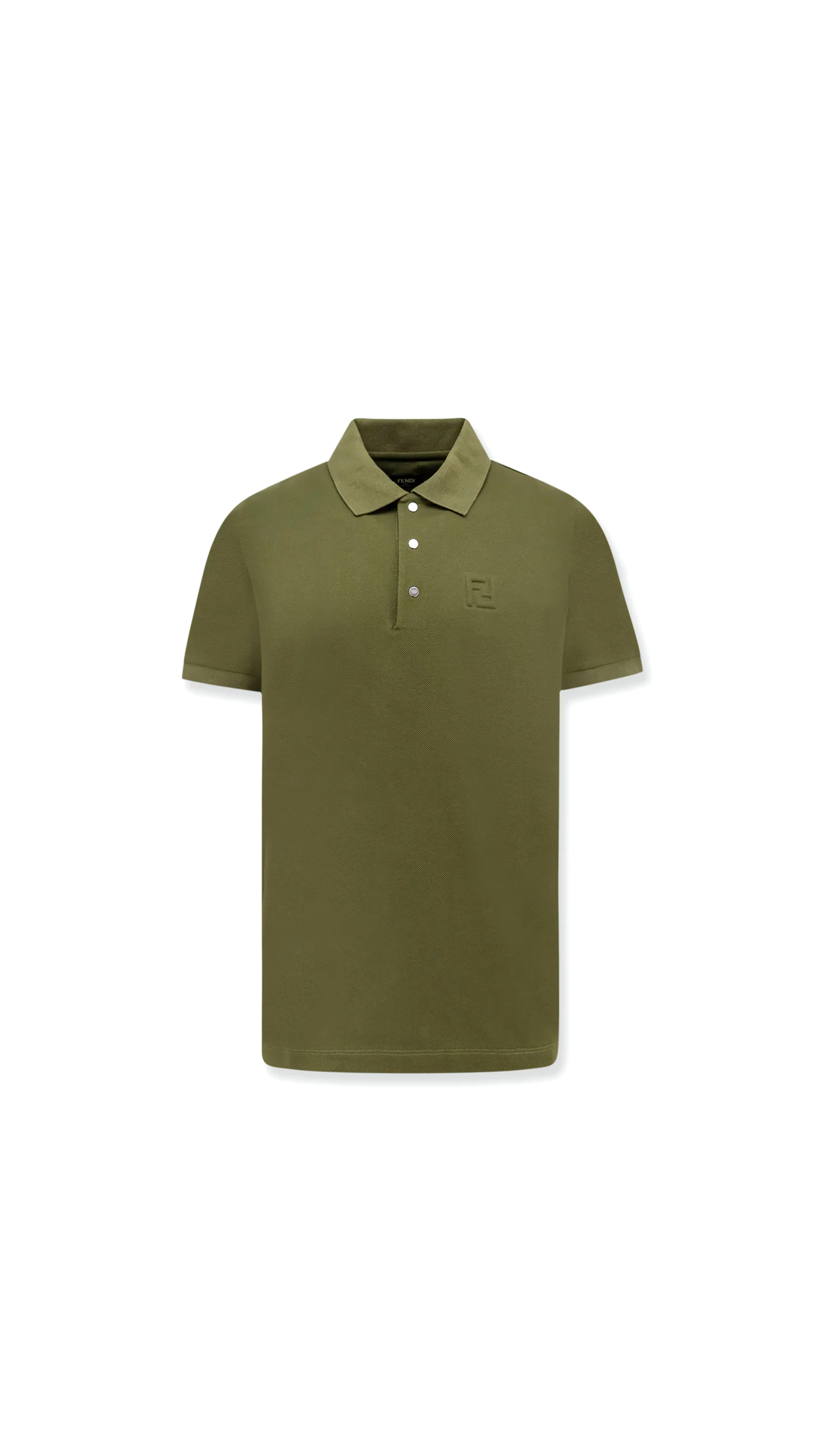 Cotton Polo Shirt - Green