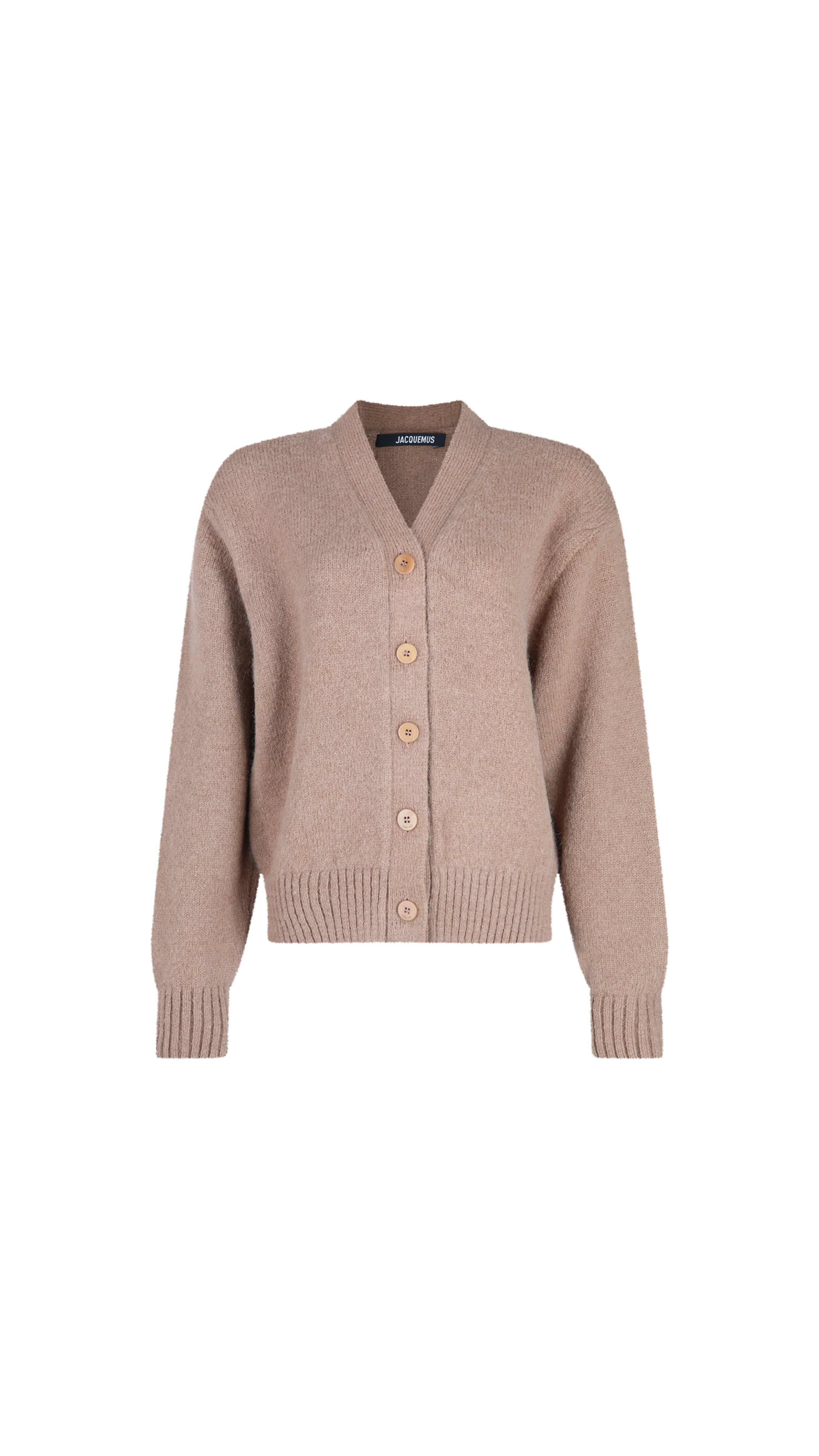 The Jacquemus Cardigan - Light Brown