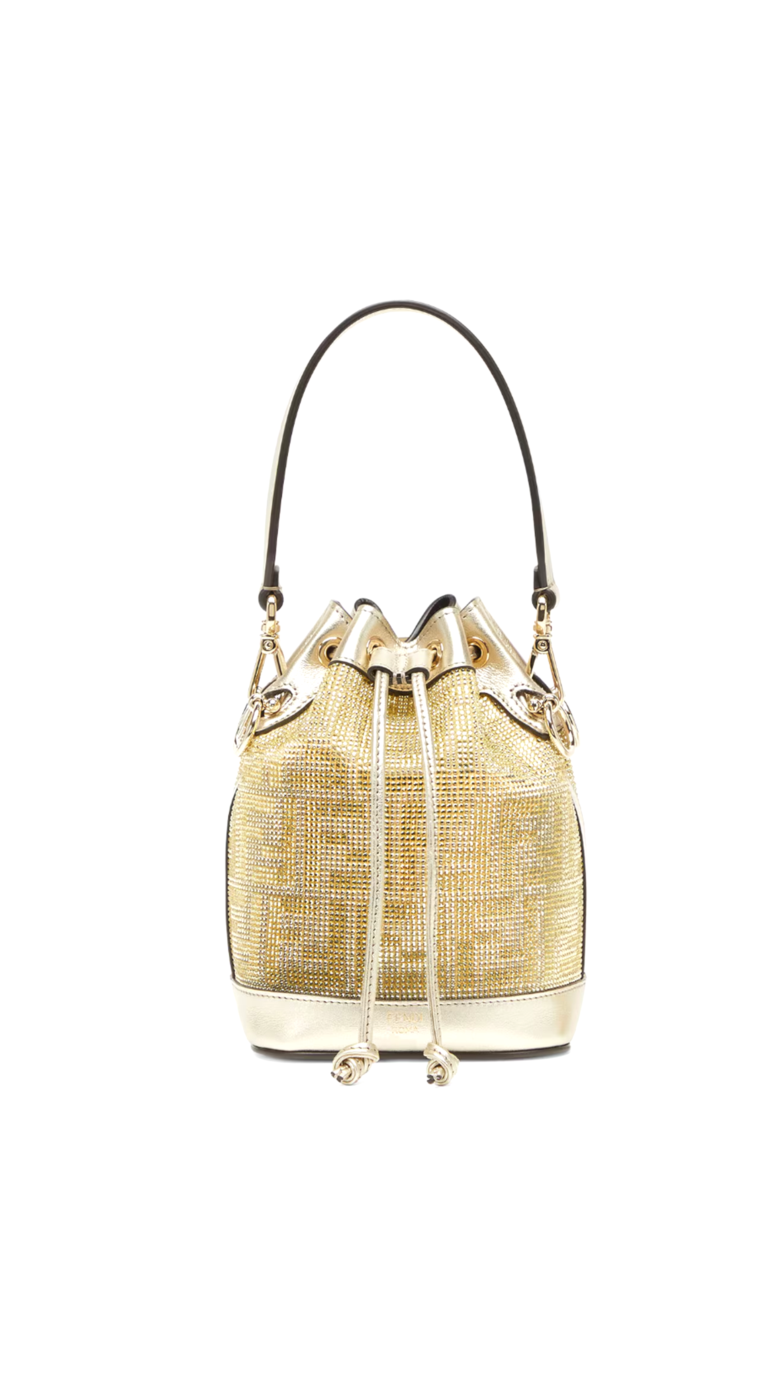 Mon Tresor Mini Bucket Bag  - Gold