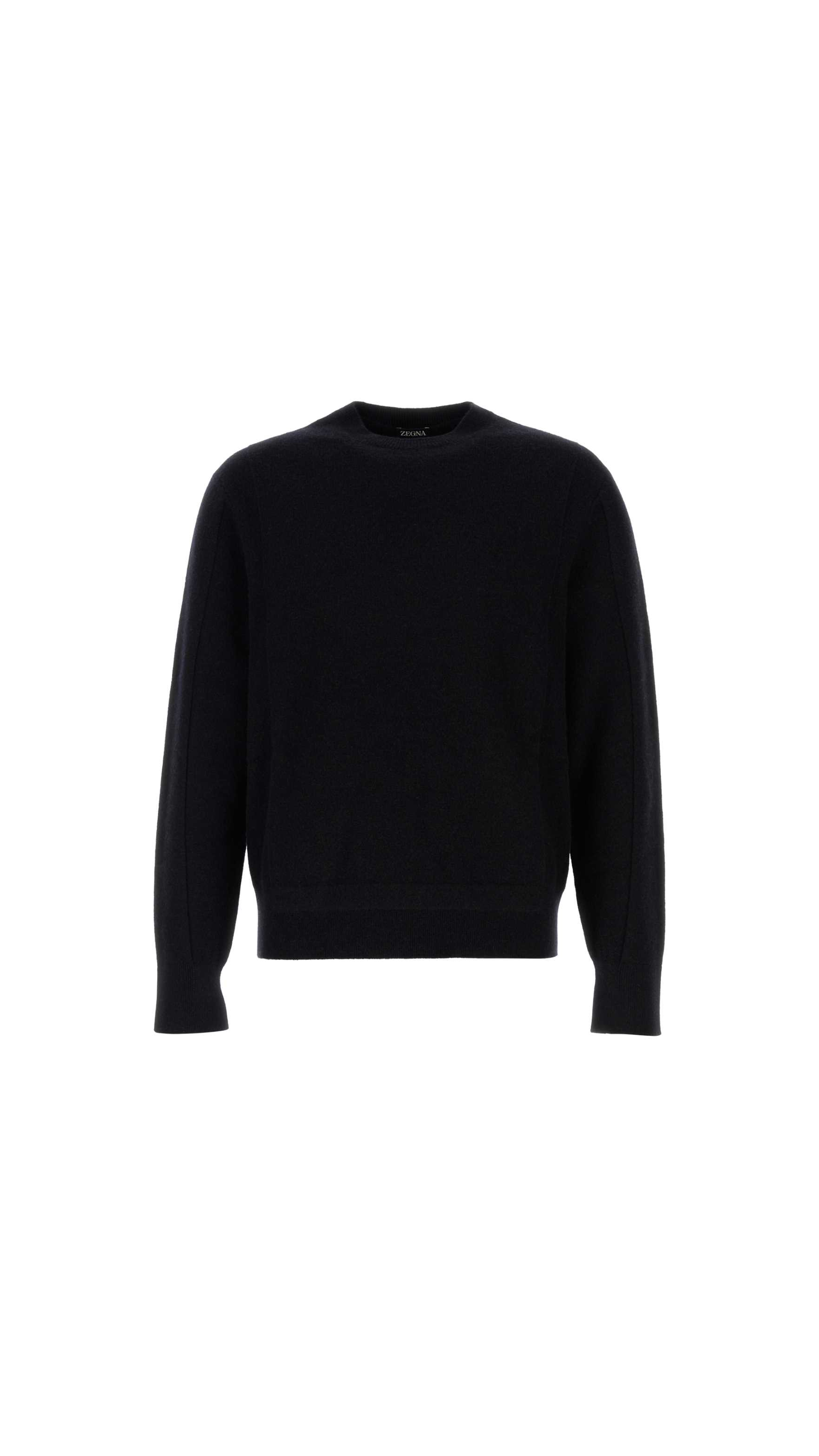 Wool & Cashmere Sweater - Black