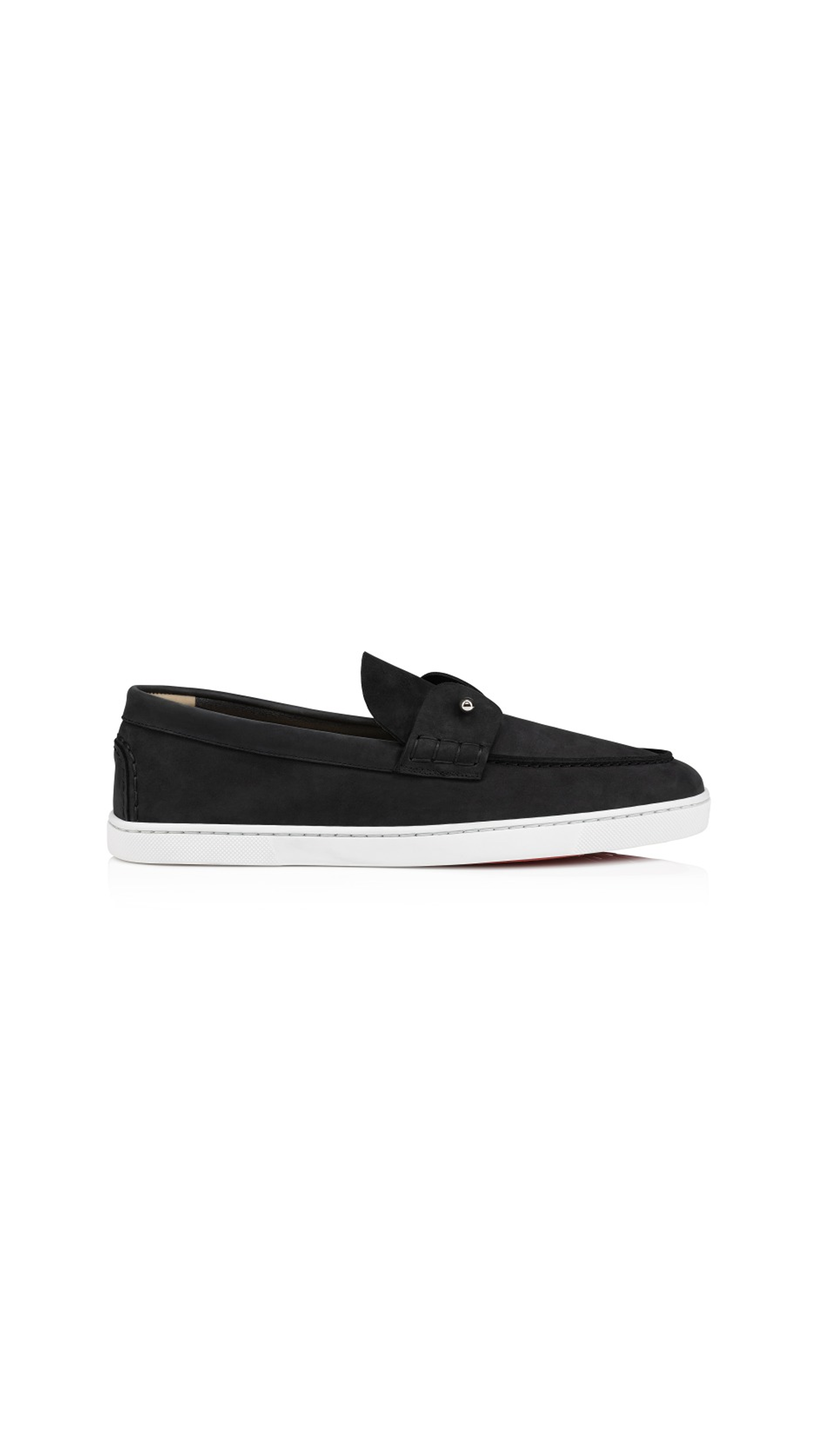 Chambeliboat Suede Loafer - Black