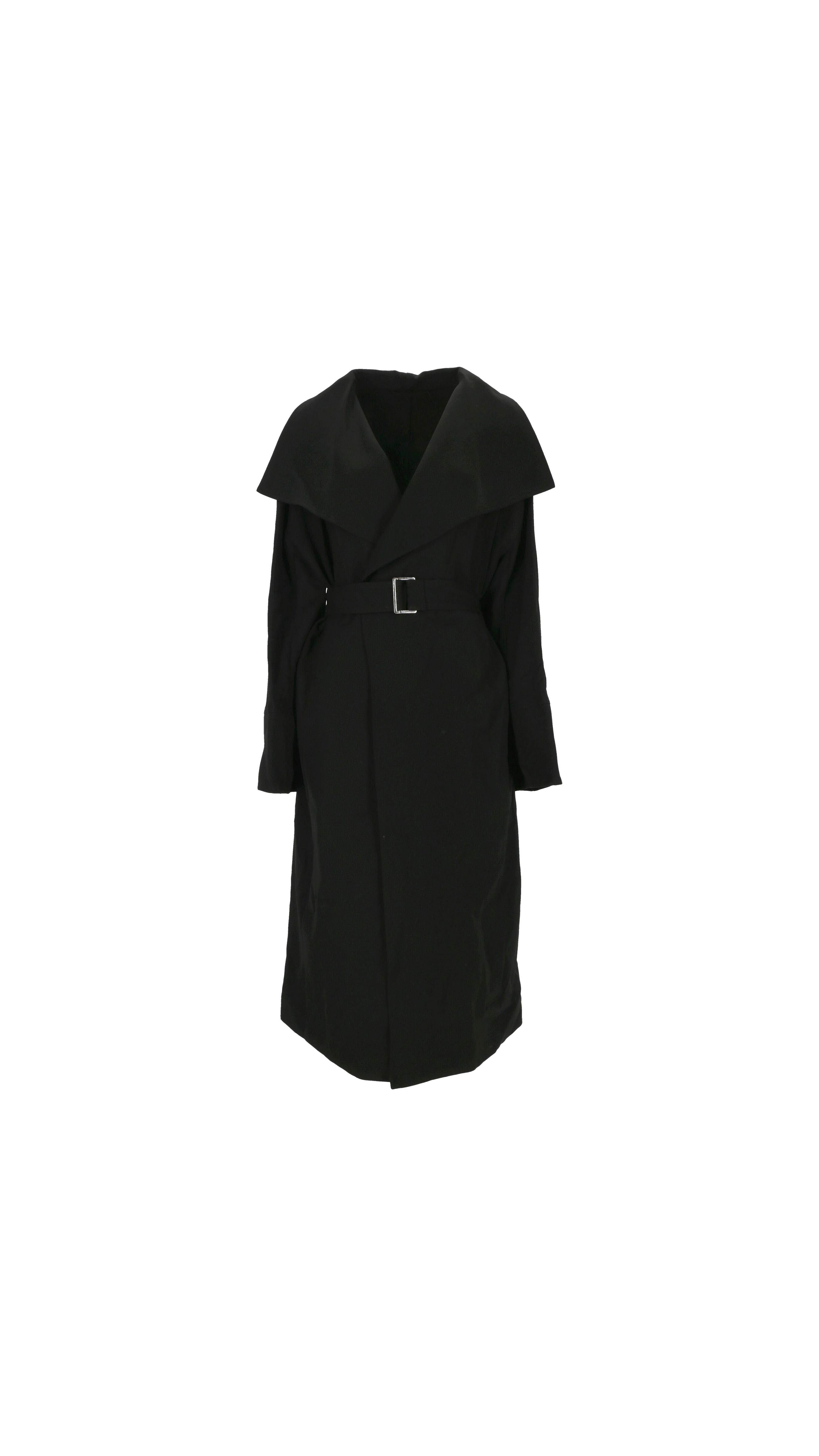 Signature Twill Coat - Black