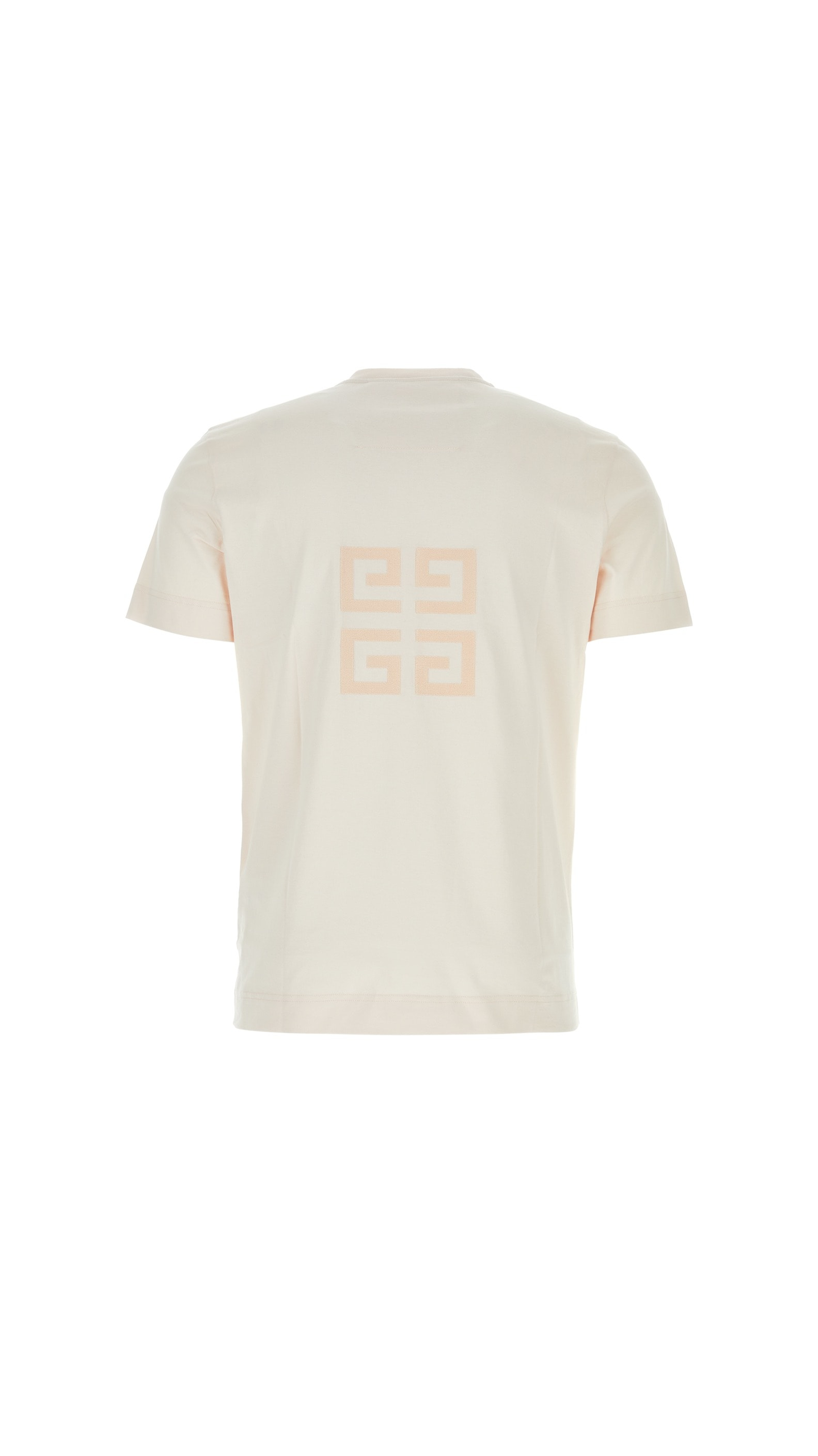 4G Slim Fit T-shirt In Cotton - Nude Pink