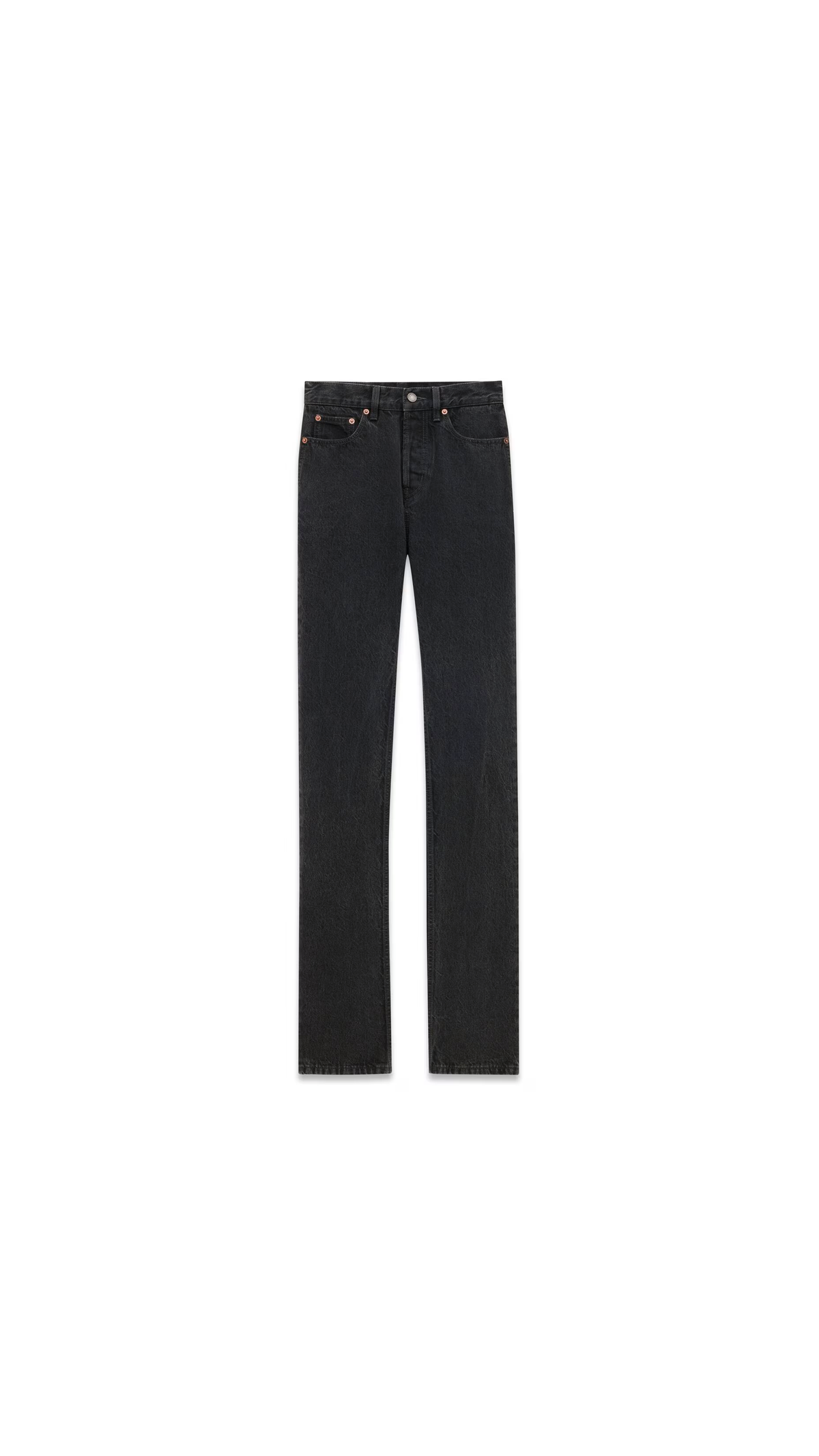 90'S Slim Jeans In Black Rock Denim - Black
