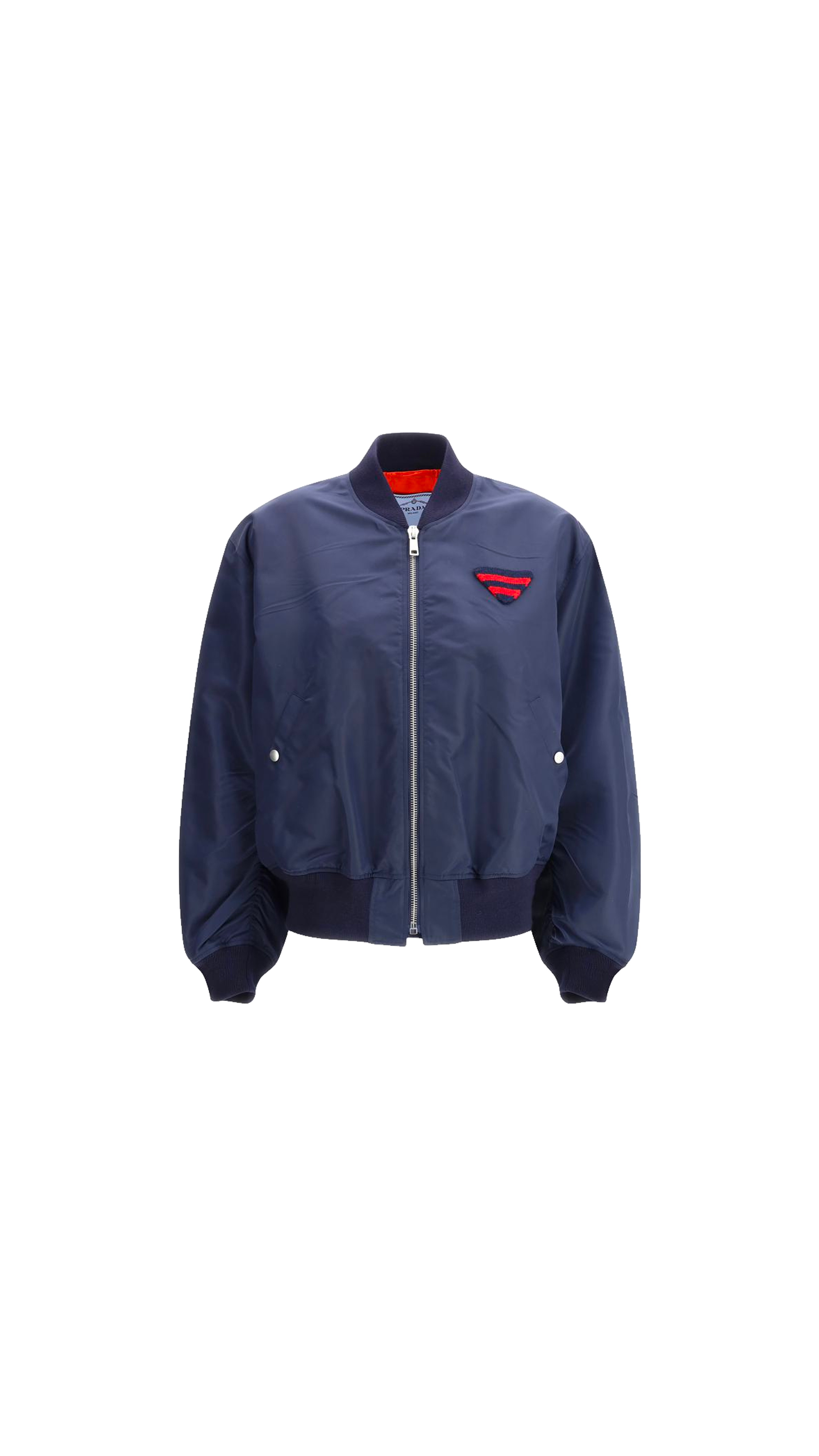 Twill Bomber Jacket - Blue