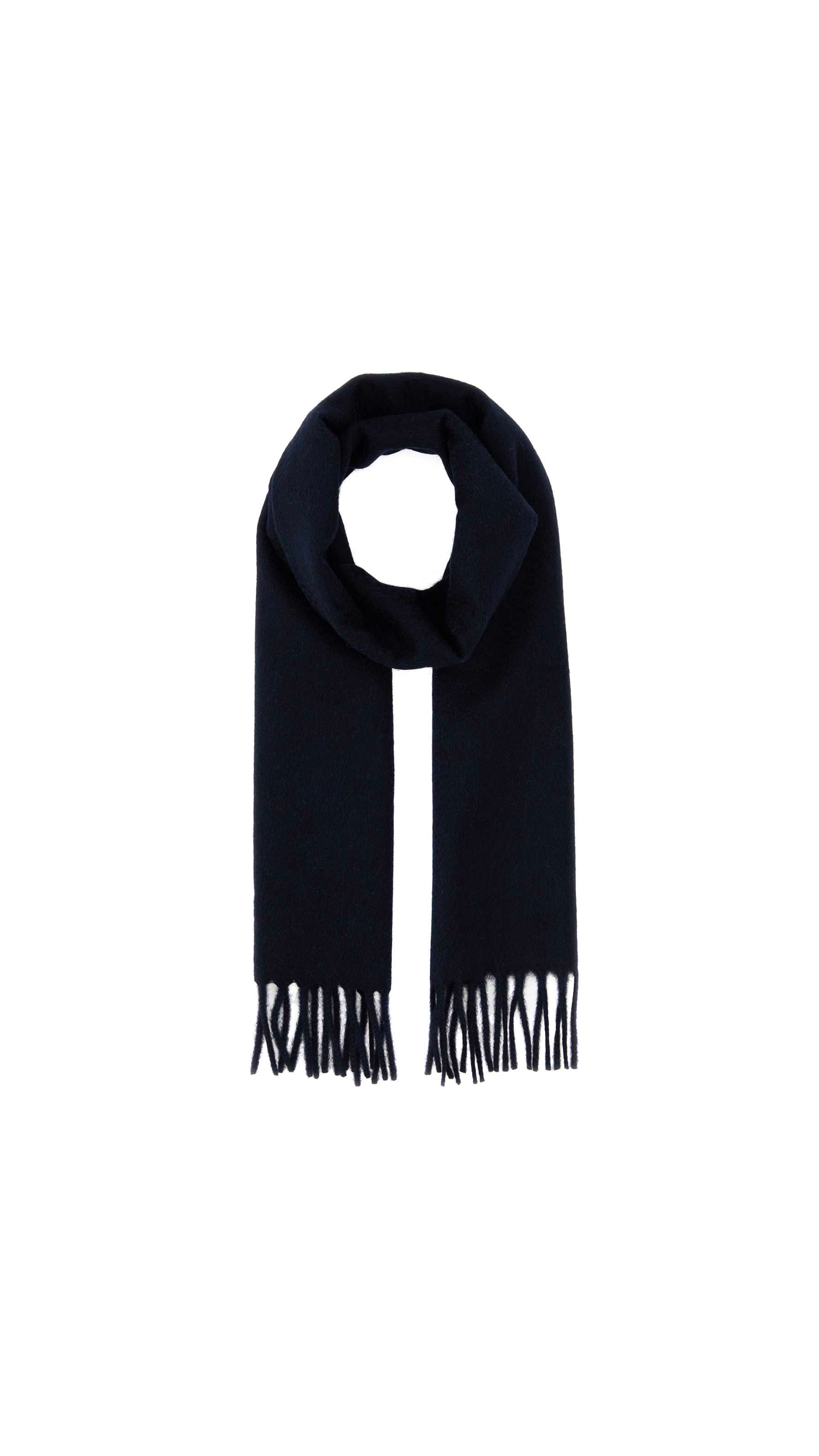 Cashmere Scarf - Navy