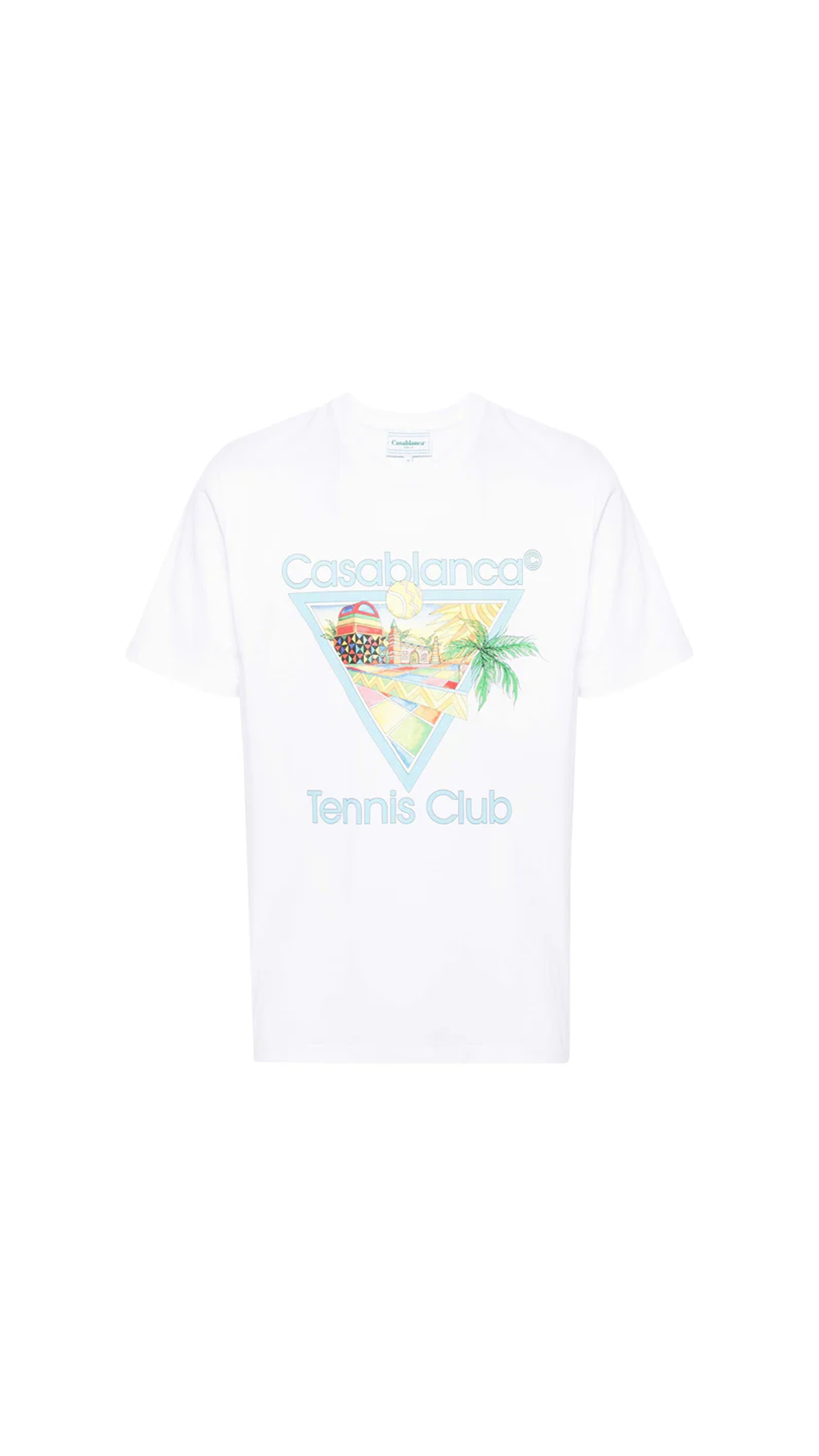 Afro Cubism Tennis Club Shirt - White