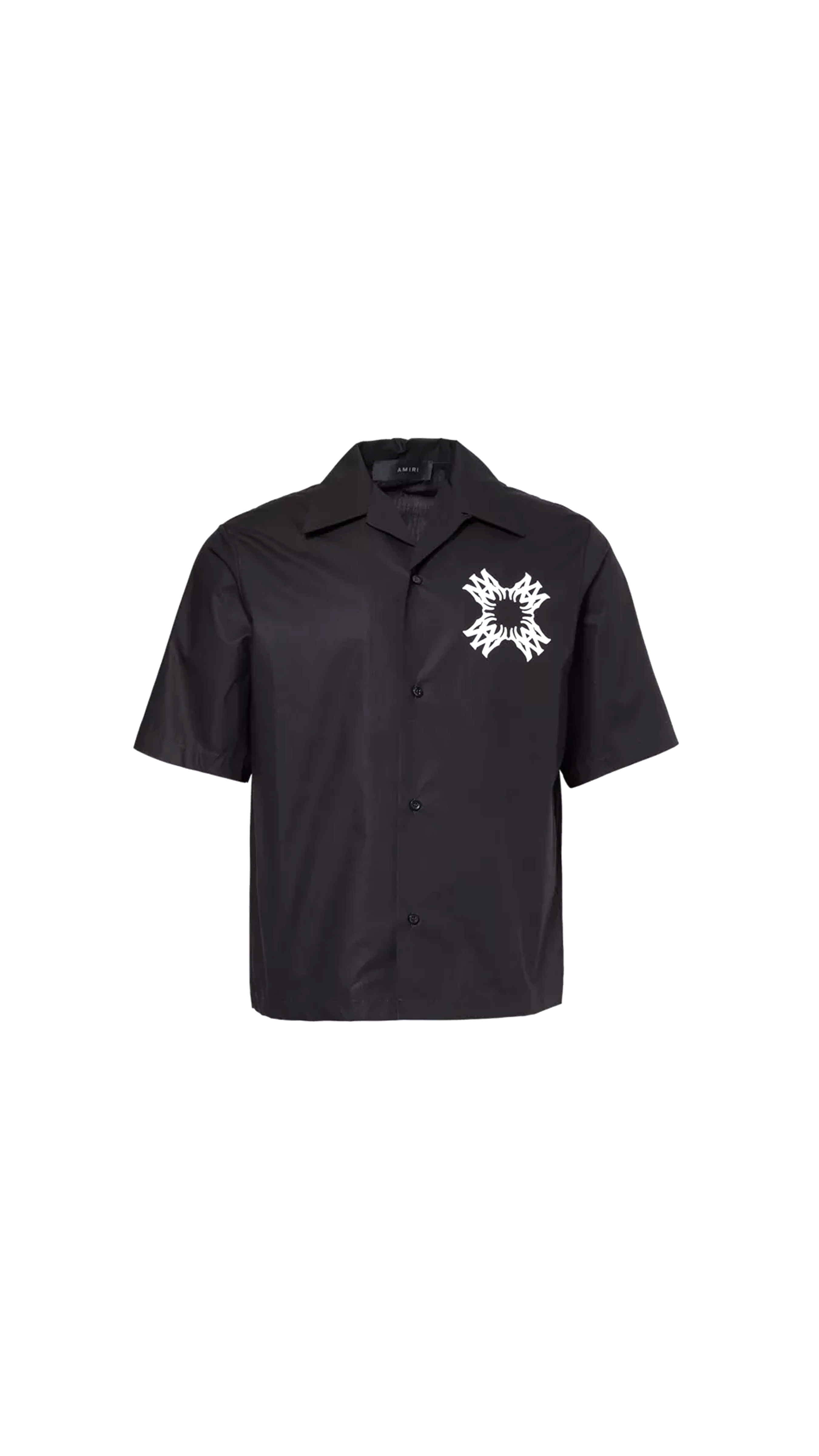 Pool Cue Bowling Shirt - Black