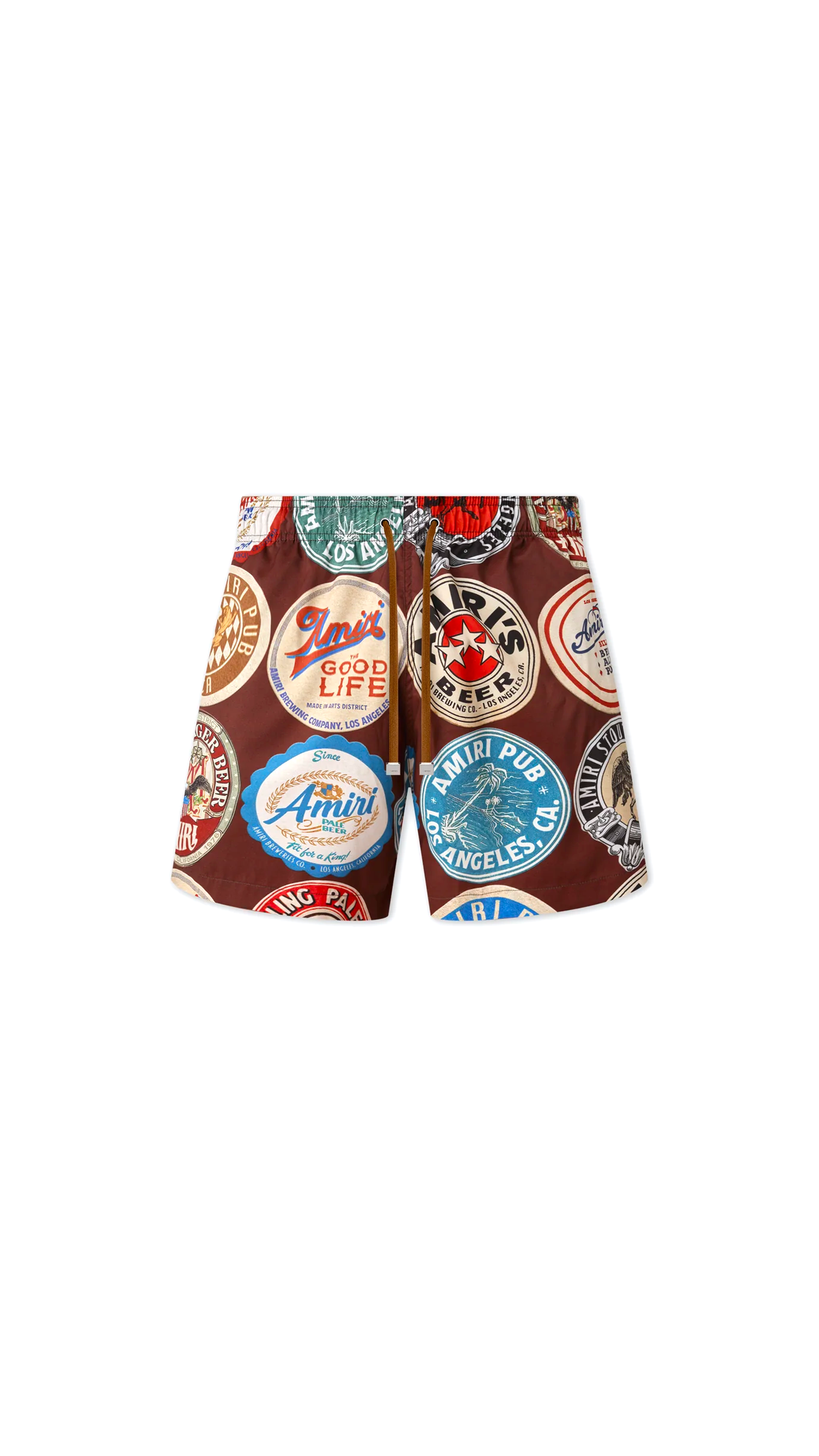 Amiri Coasters Swimming Trunks - Chocolate