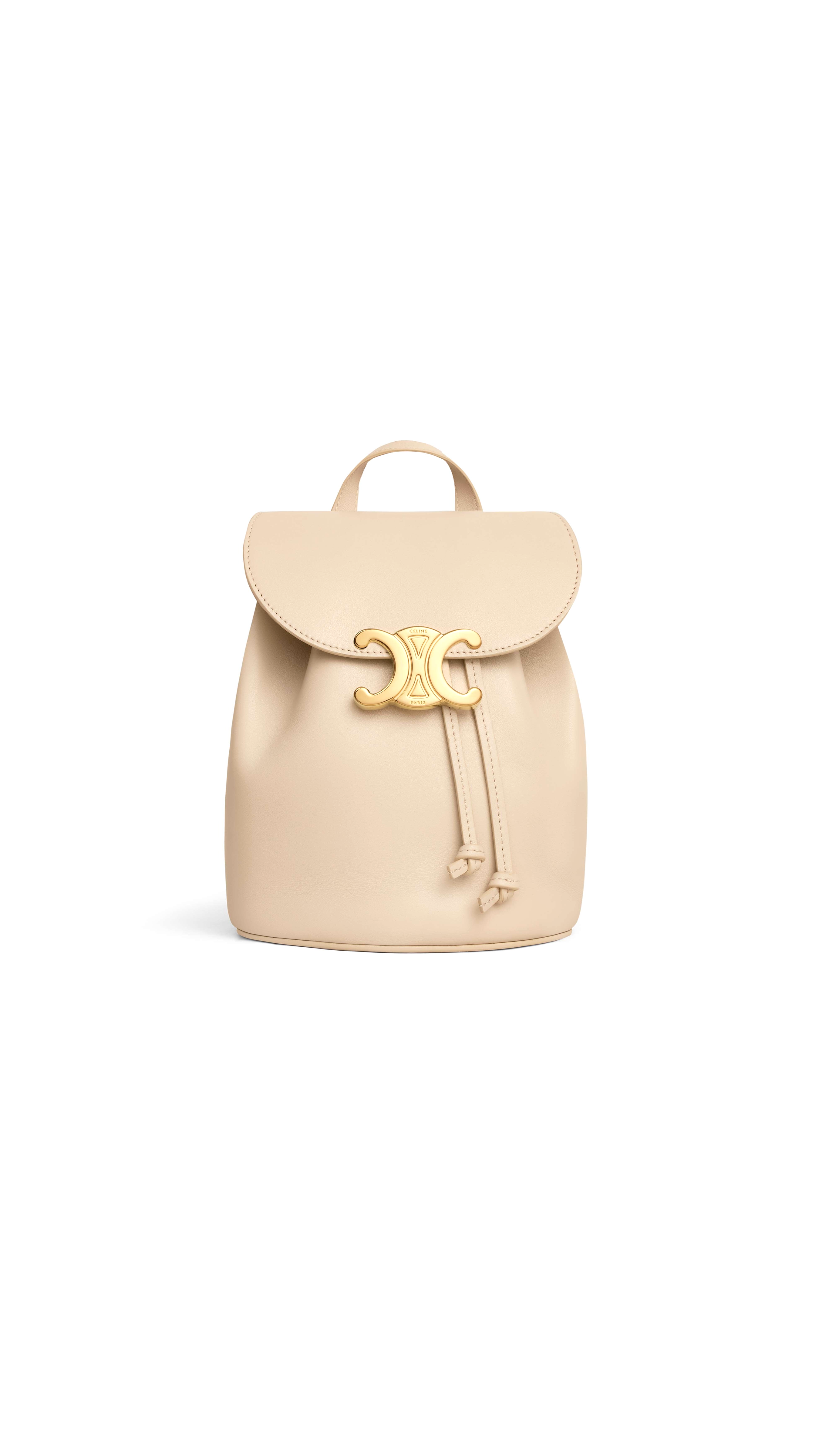 Bonnie Backpack in Smooth Calfskin - Nude