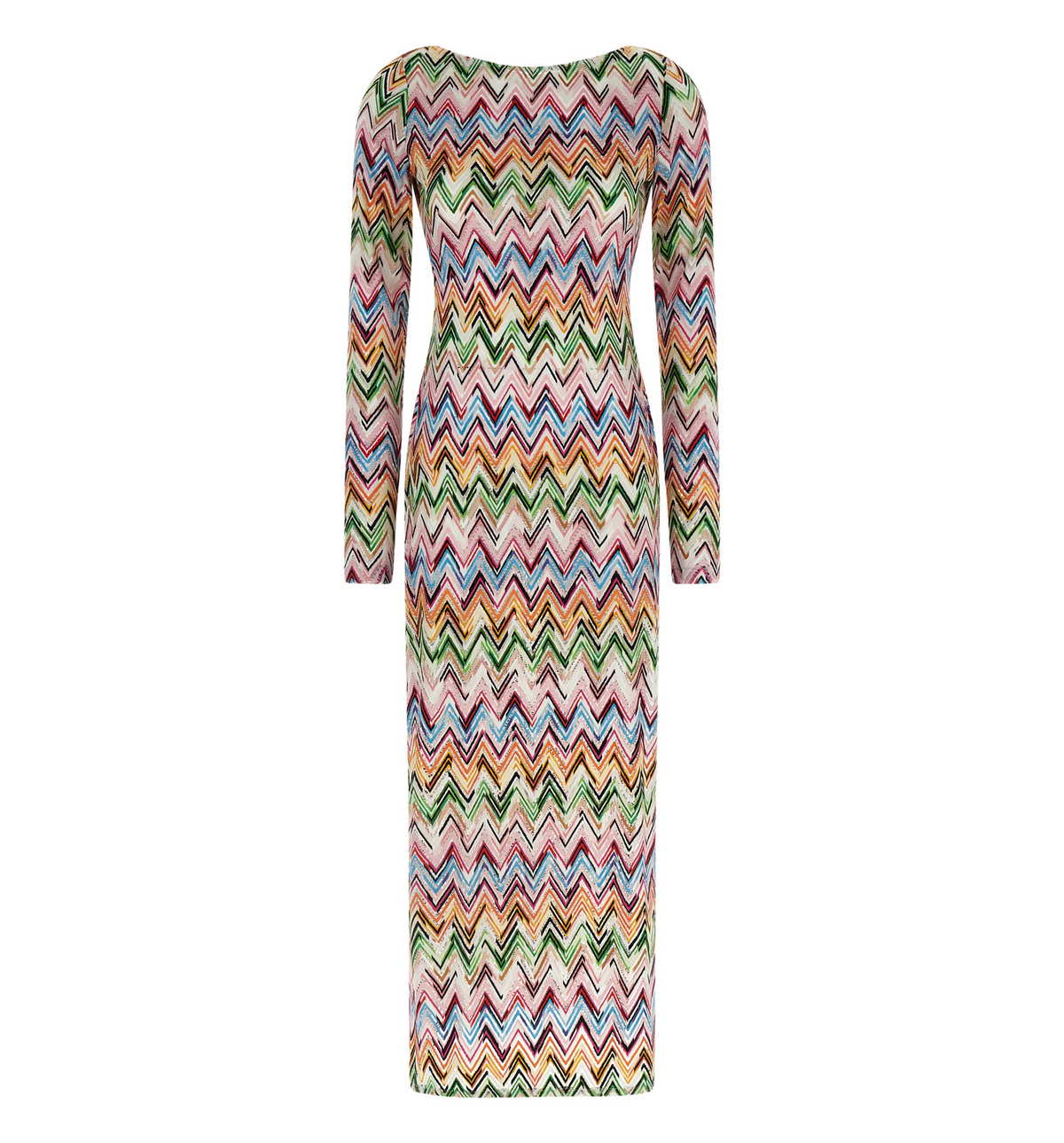 Zig zag lace dress