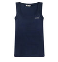 Ribbed cotton tank top