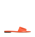 Calfskin sliders with DG logo