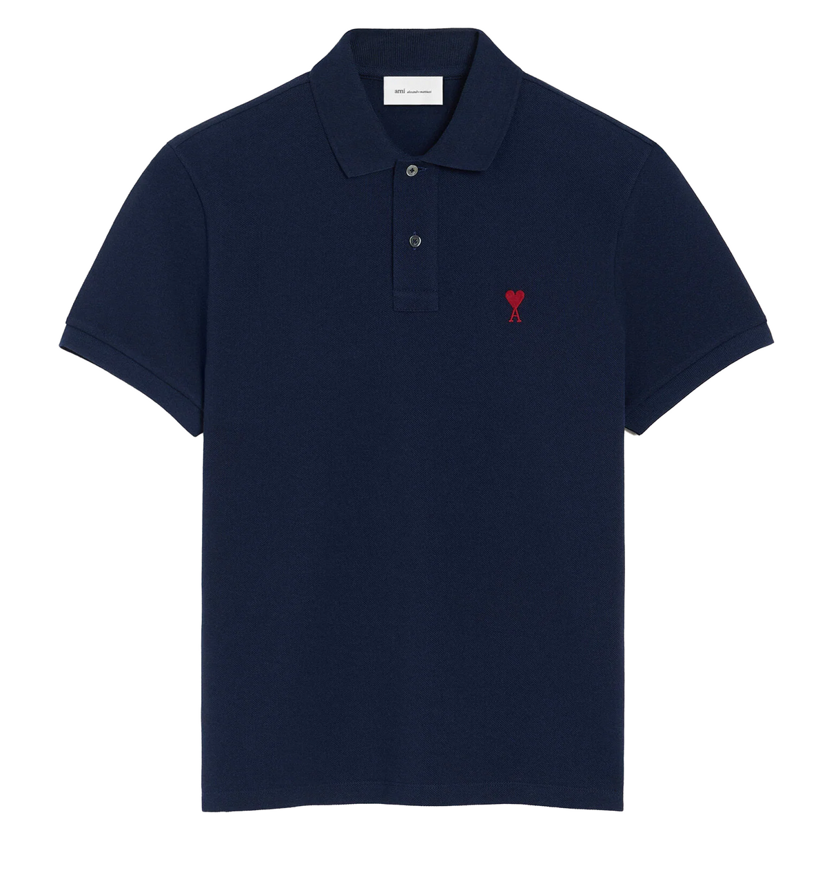 Polo shirt in organic cotton pique.