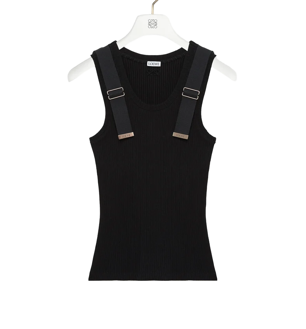 Tank top in stretch cotton