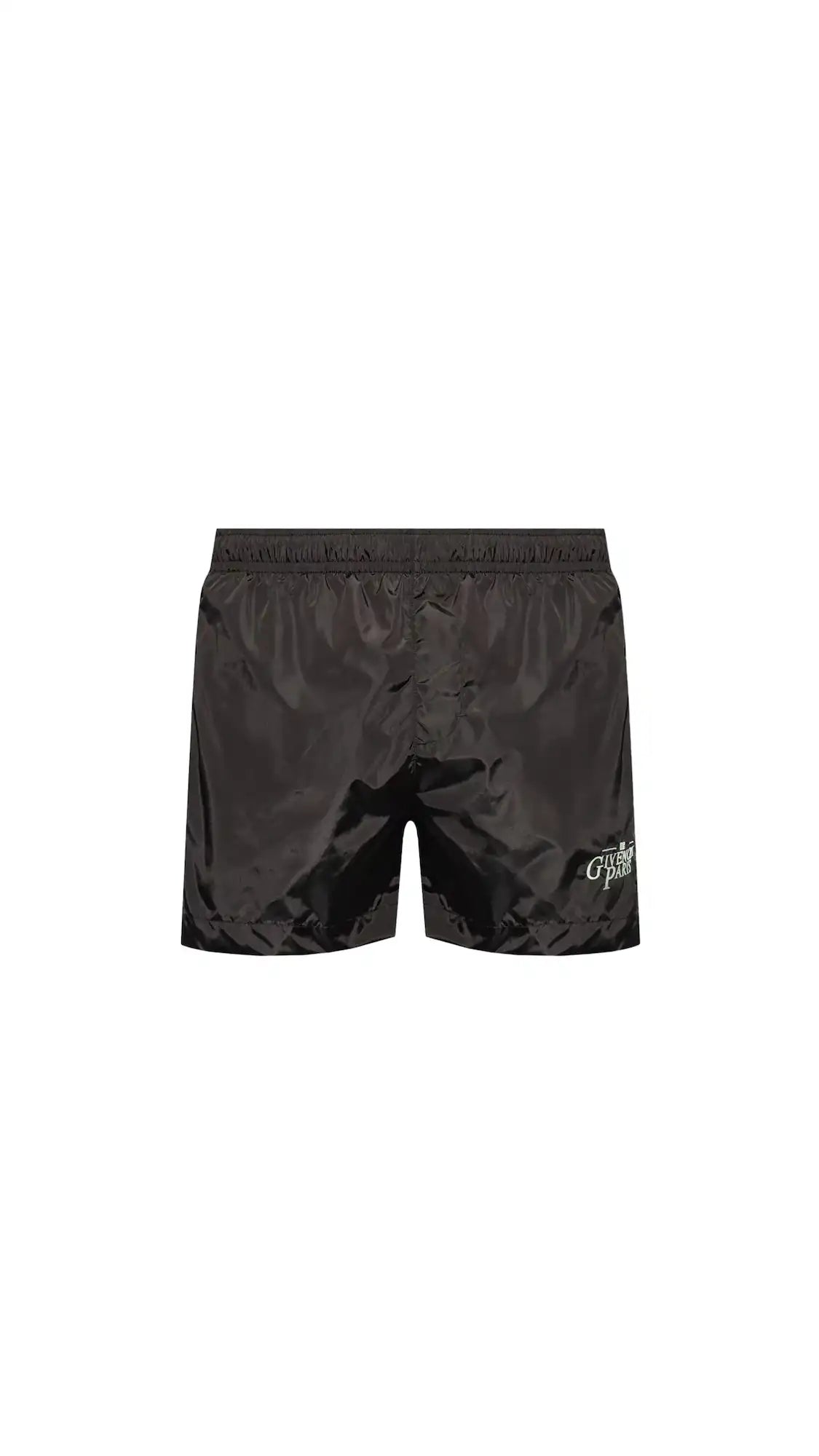 Medium Long Swim Shorts - Black