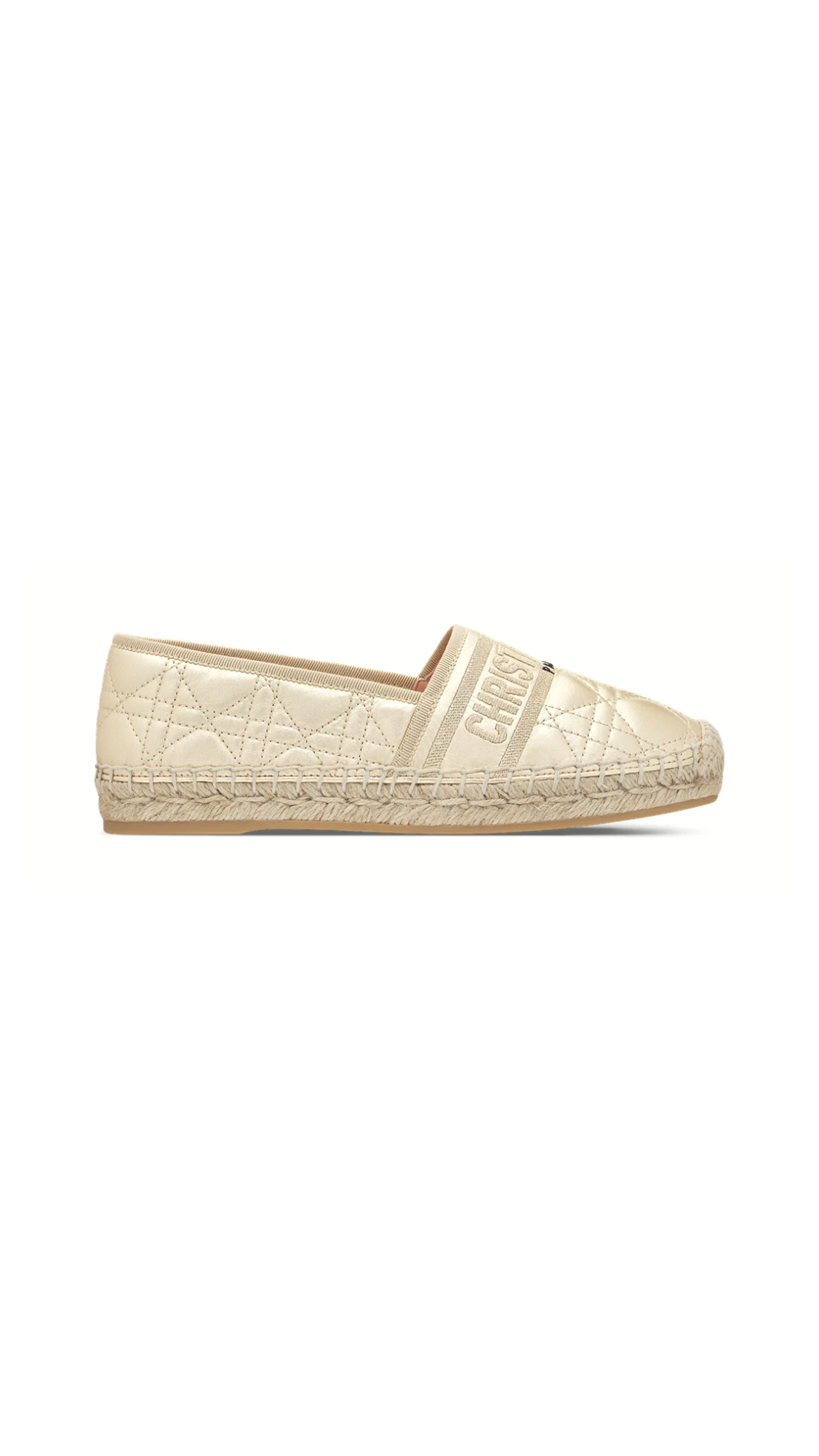 Dior Or Granville Espadrille - Gold