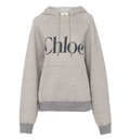 Oversized Logo Hoodie In A Cotton Fleece Mix