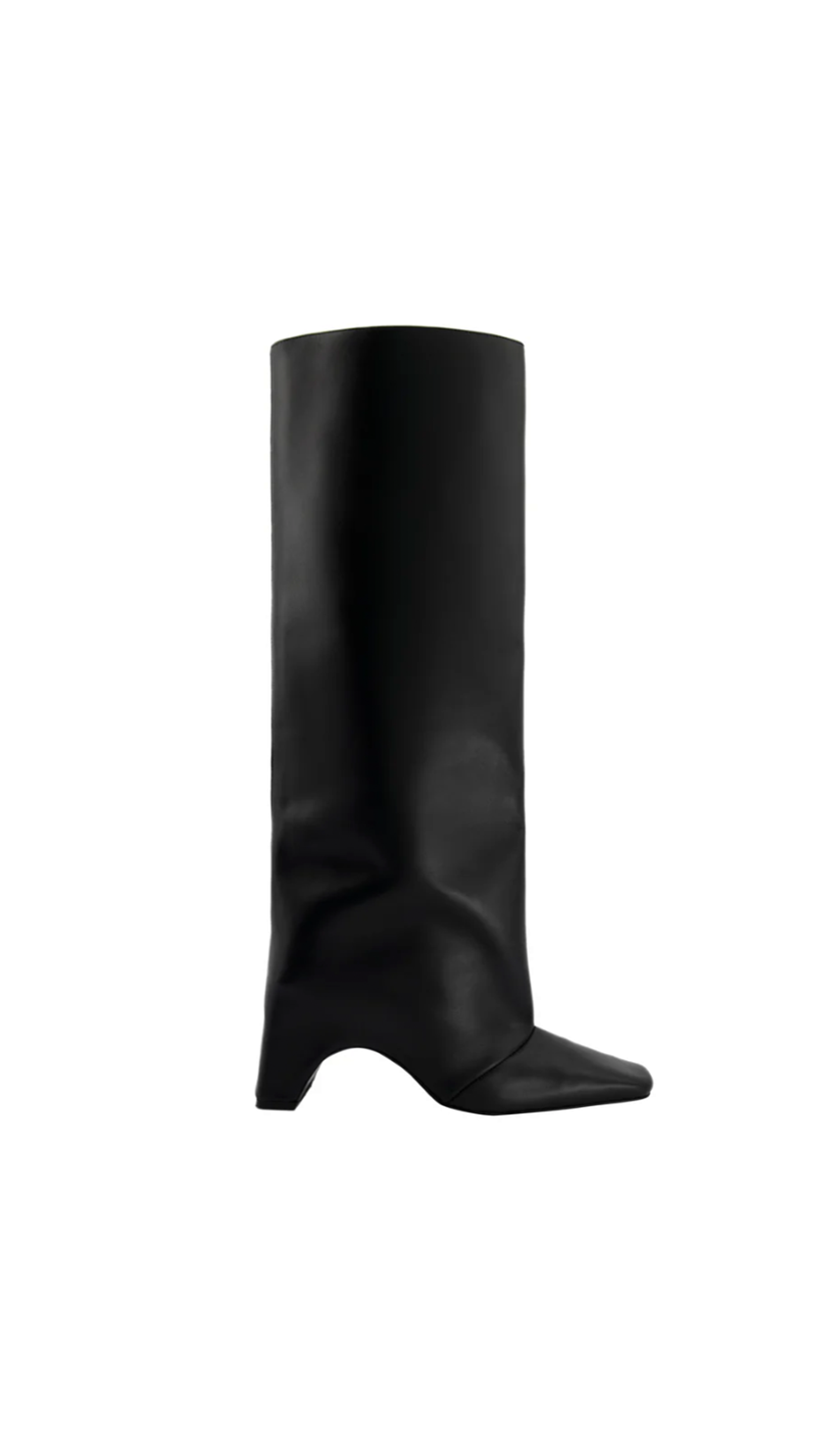 Bridge Knee-high Boots - Black