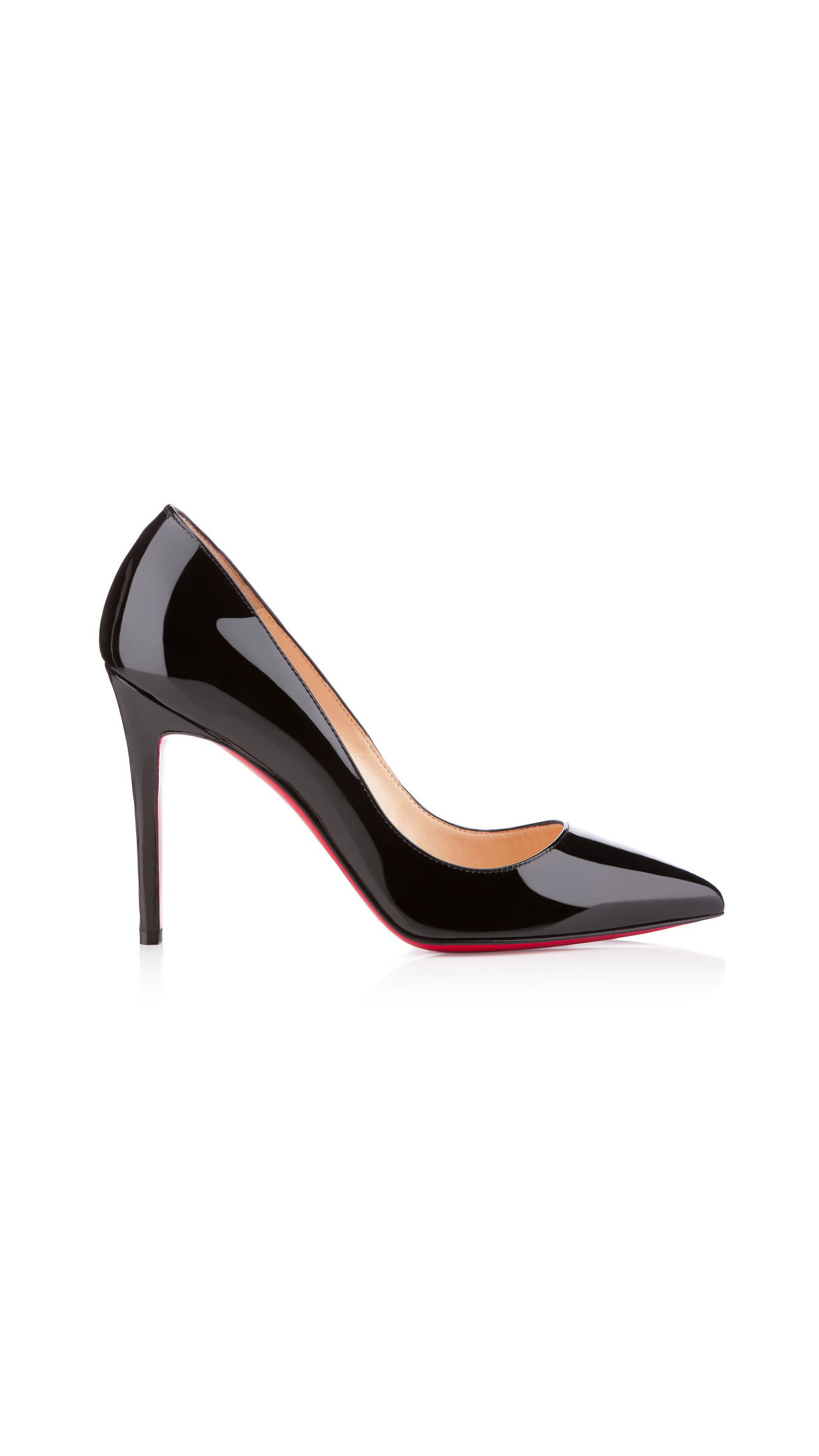 Pigalle Patent Leather Pump - Black