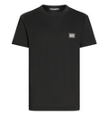 Cotton T-shirt with Branded Tag