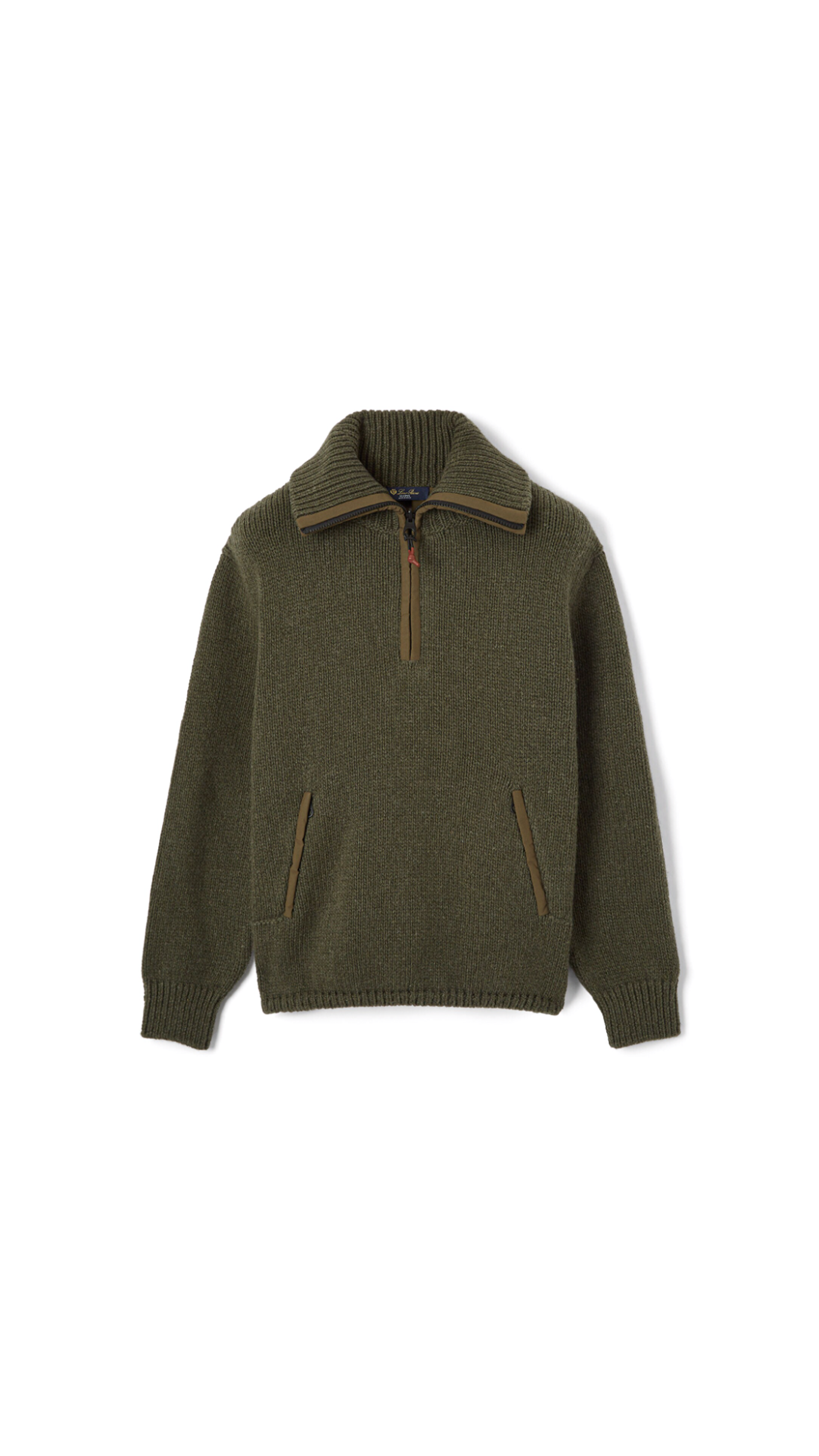 Alpe Di Mera Half-Neck Jumper - Underwater Green