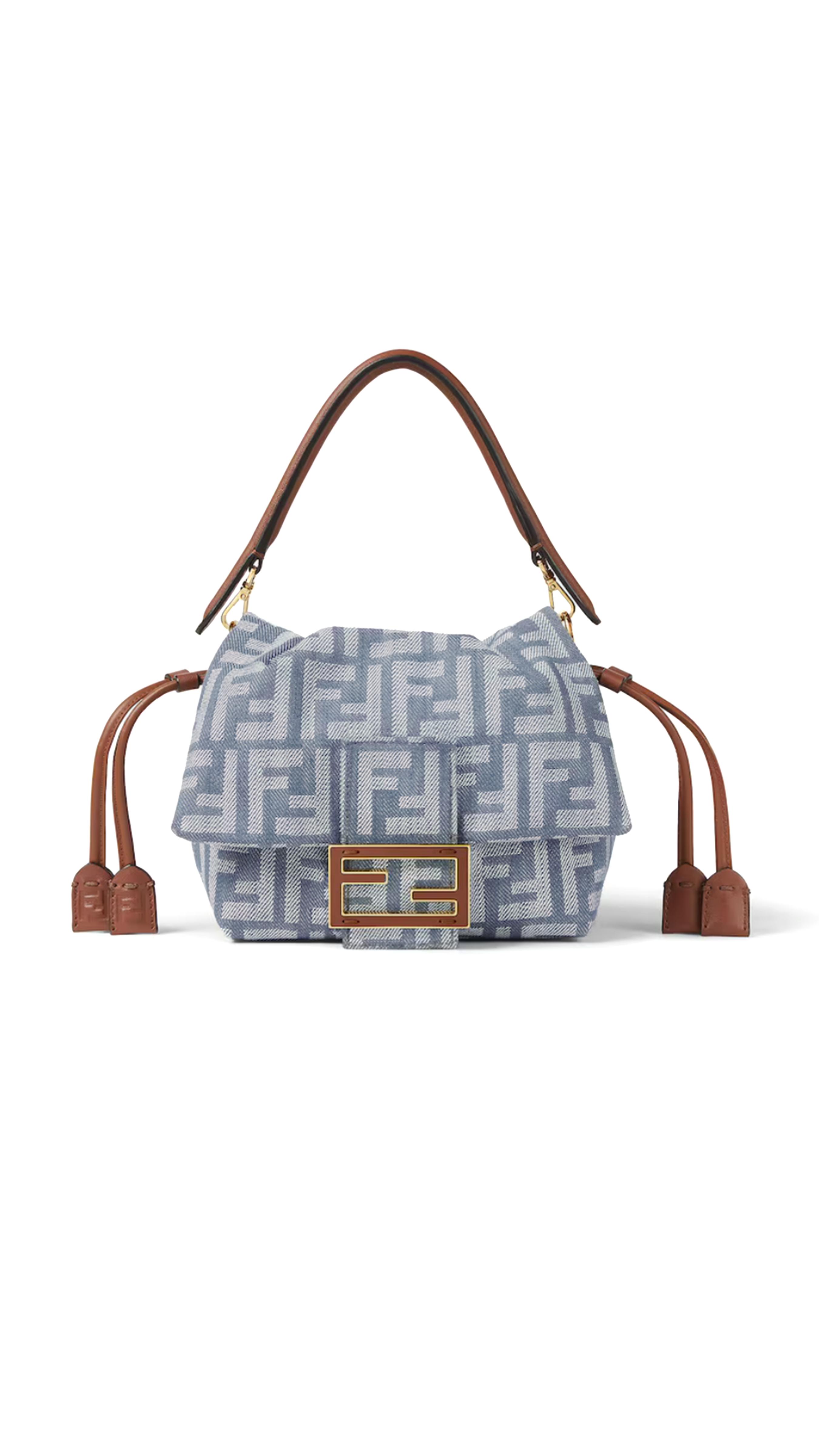 FF Denim Mamma Baguette Small - Blue