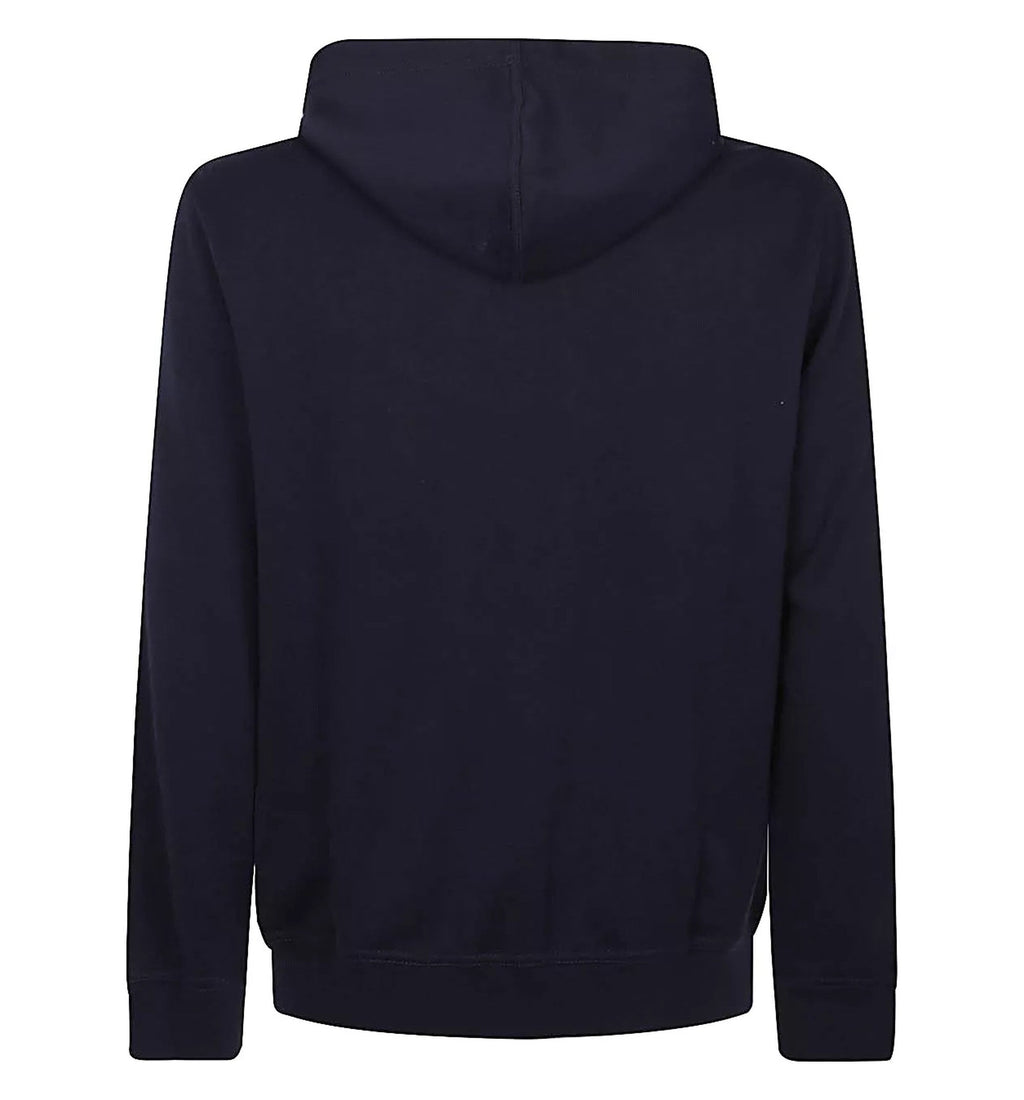 Double Cloth Cotton Cashmere Zip Hoodie