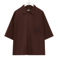 Short sleeve shirt in cotton