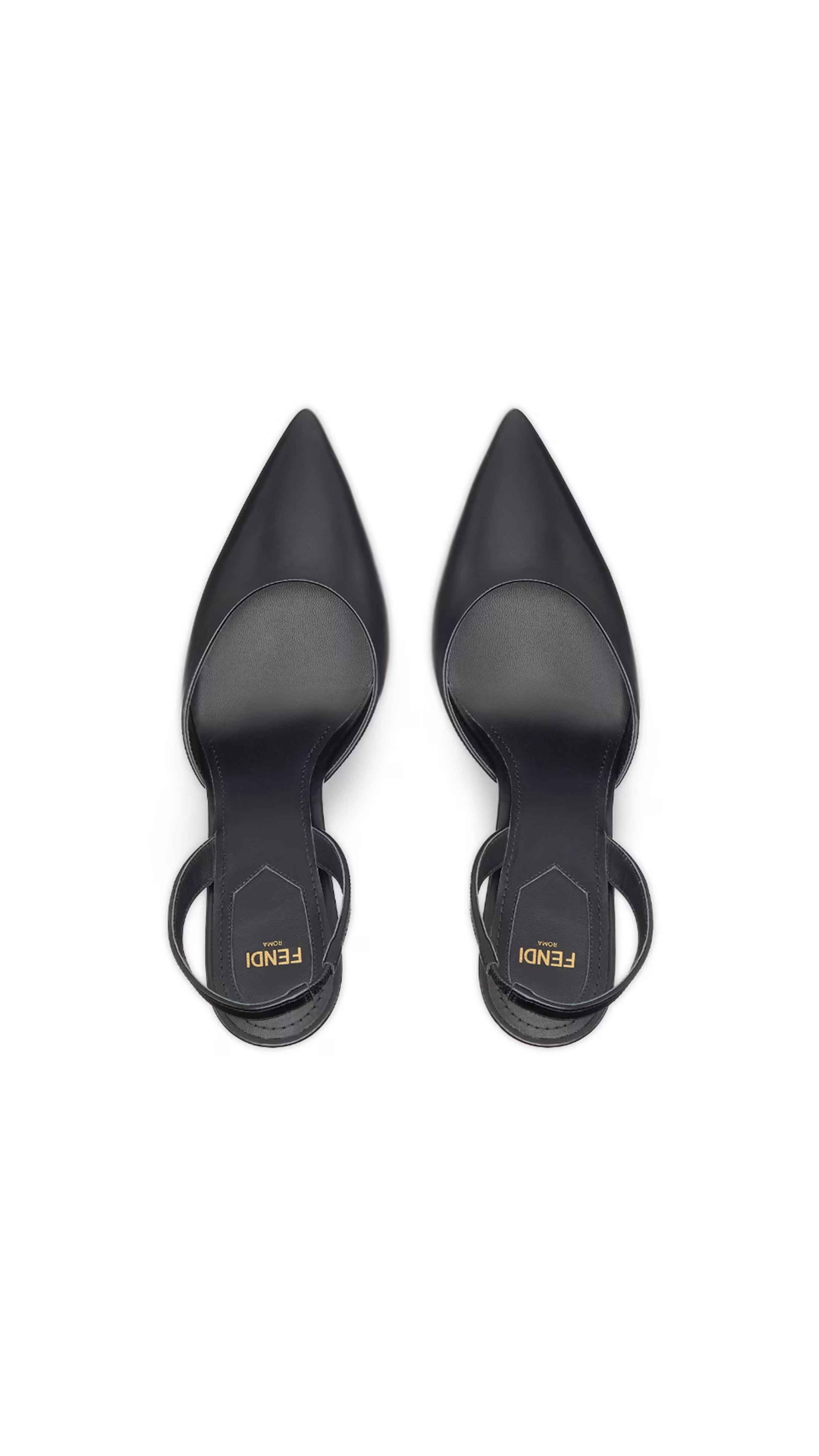 Fendi First Slingbacks - Black