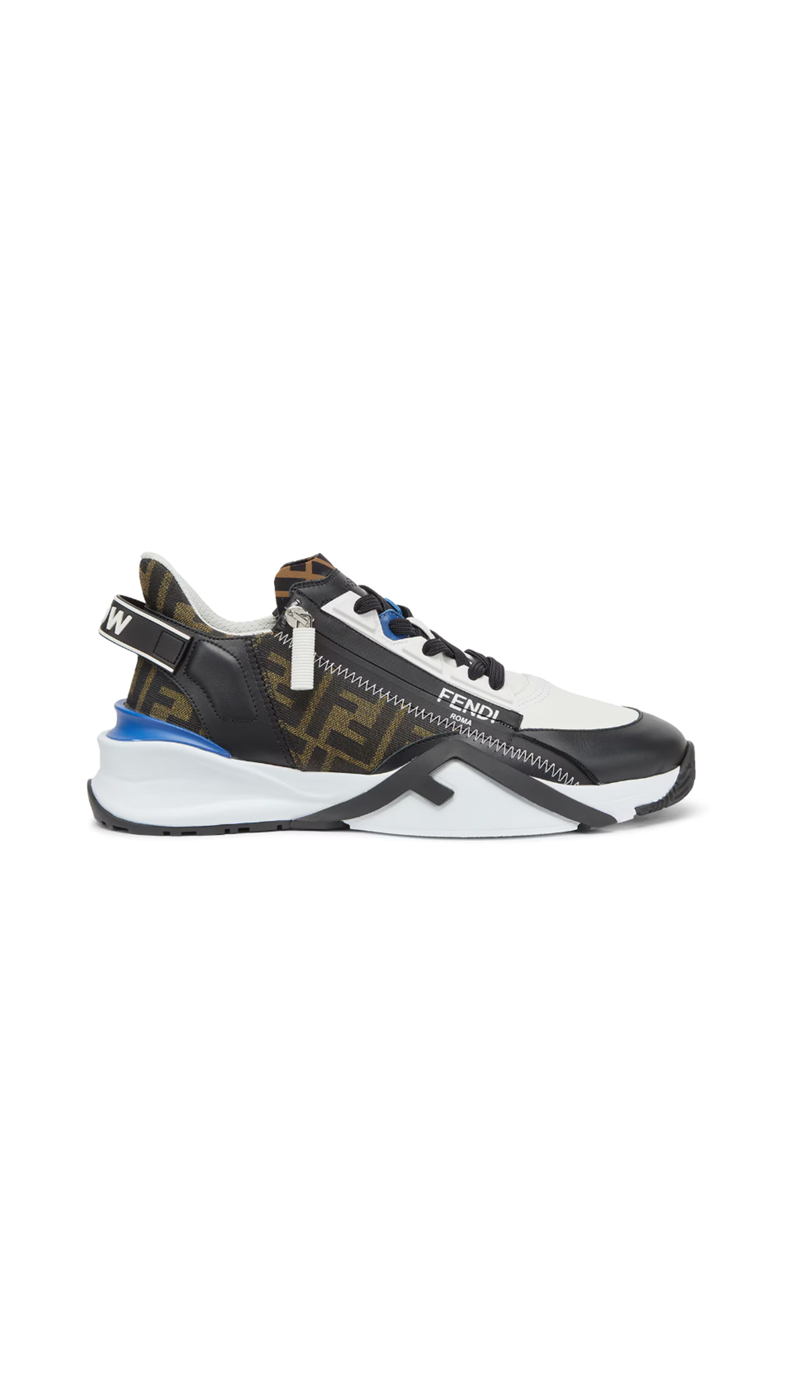 FF Fendi Flow Sneakers - Brown/Blue