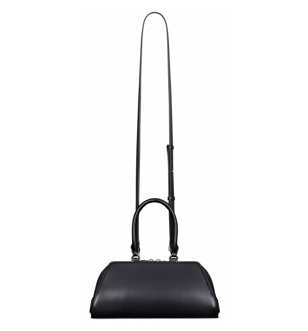 Small Antigona East-West bag in Box leather